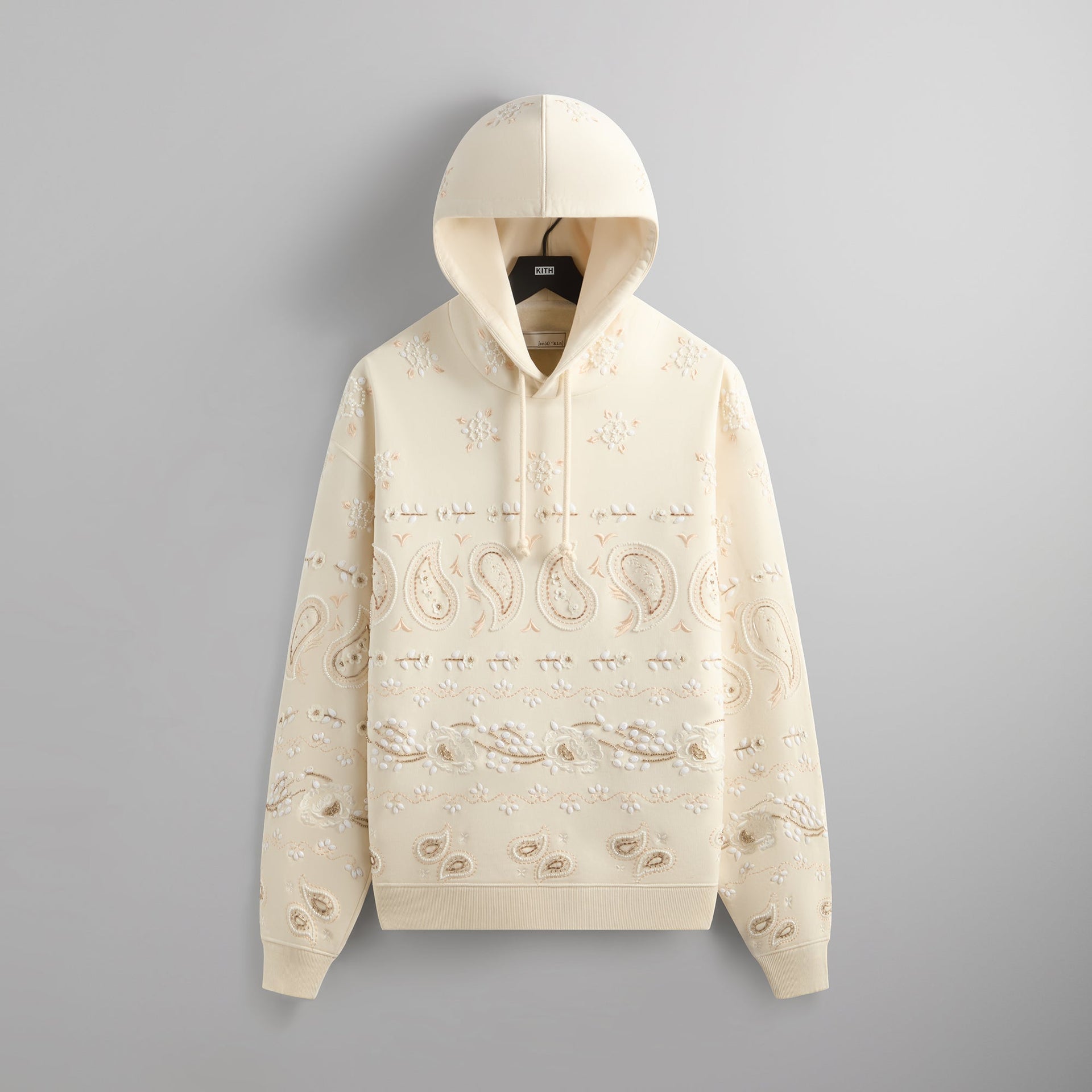 &Kin Paisley Floral Williams III Hoodie - Sandrift