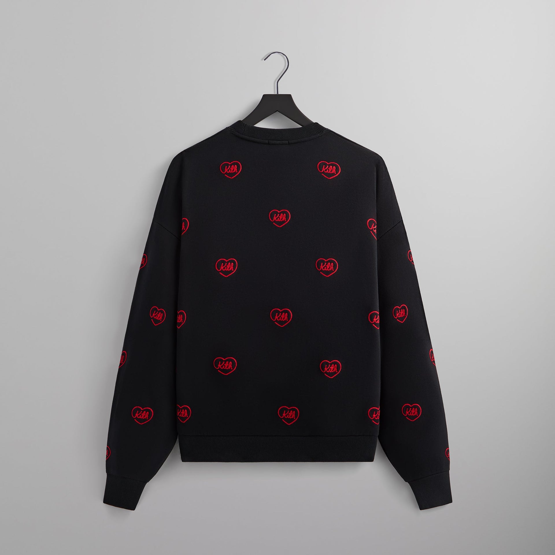 Kith Heart Nelson Crewneck - Black