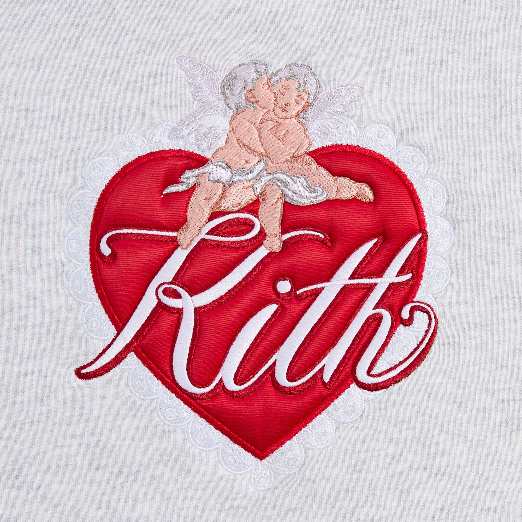 Kith Cupid V Williams III Hoodie - Light Heather Grey – Kith