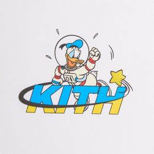 Disney | Kith for Donald Duck Astronaut Vintage Tee - White