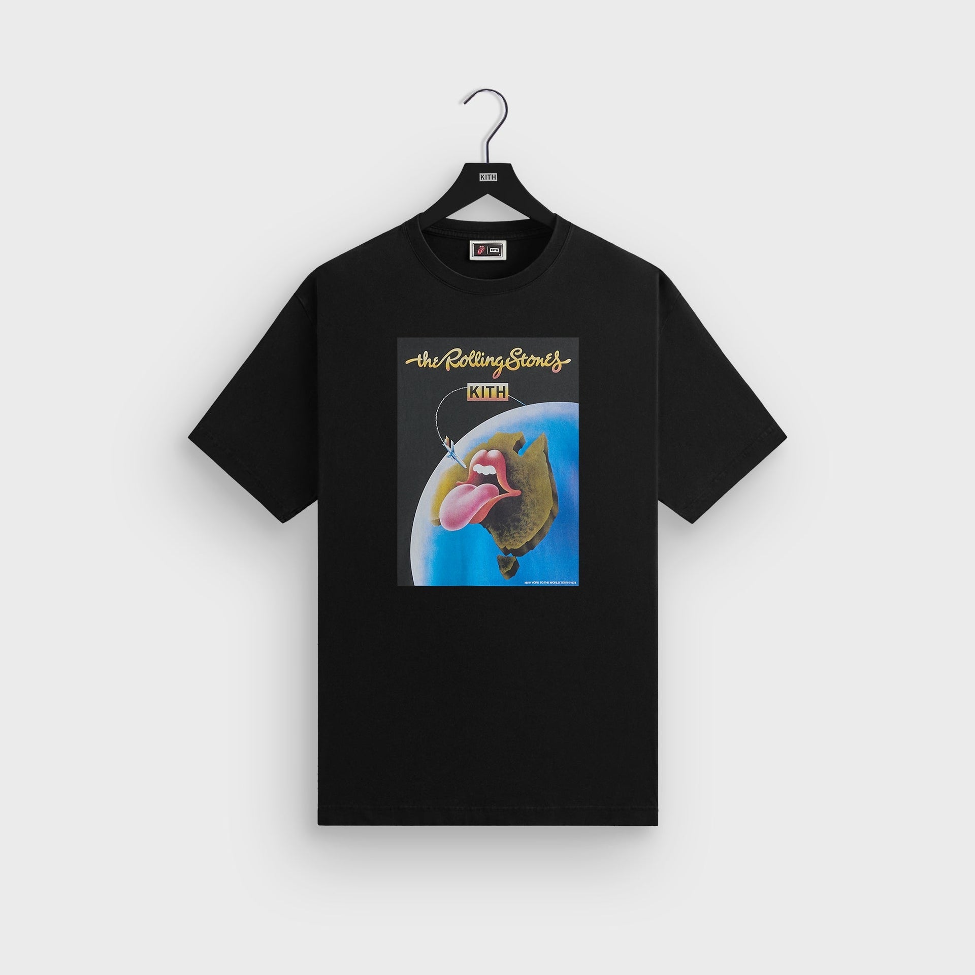 Kith for The Rolling Stones Australia 1973 Poster Tee - Black PH