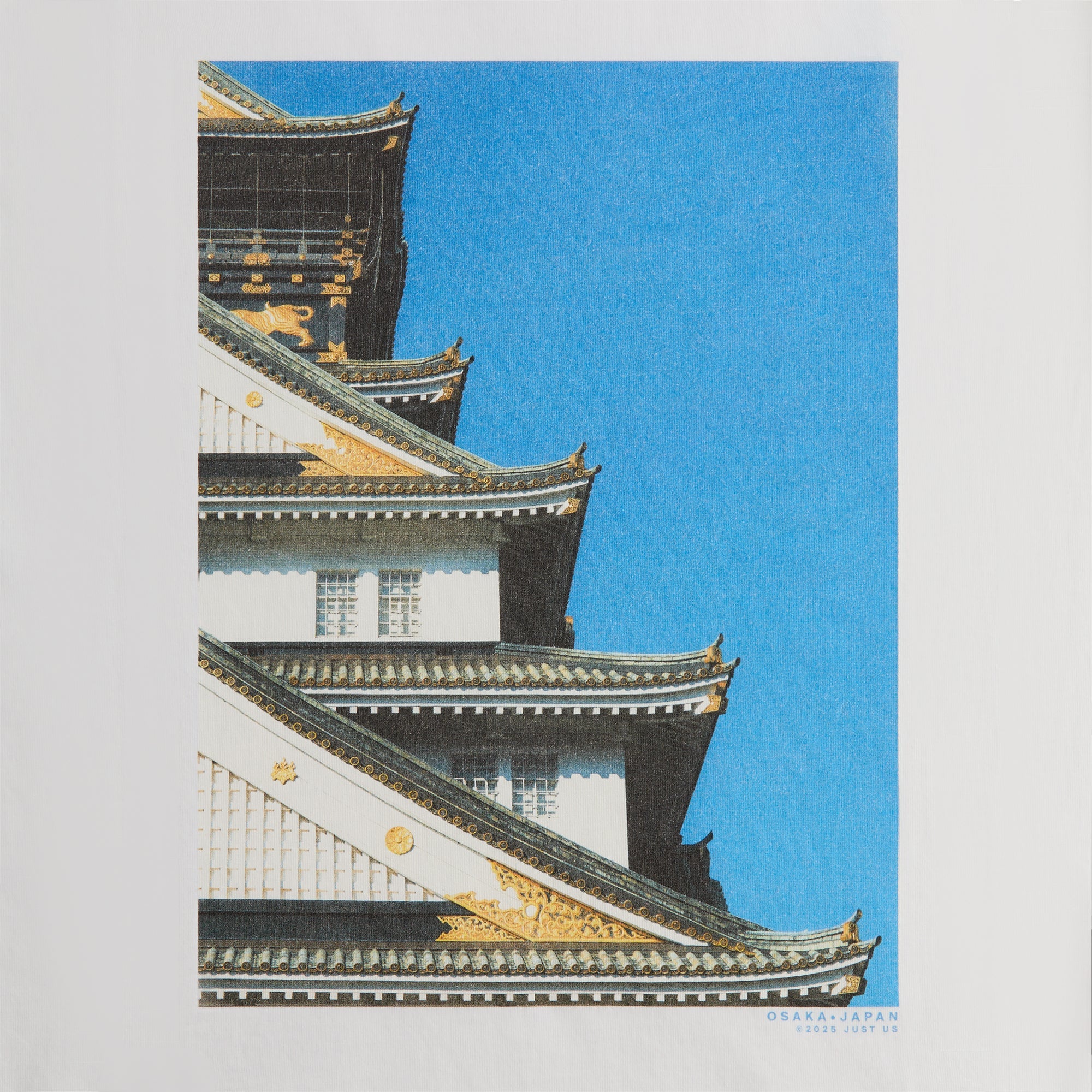 Kith Osaka Castle Tee - White – Kith Europe