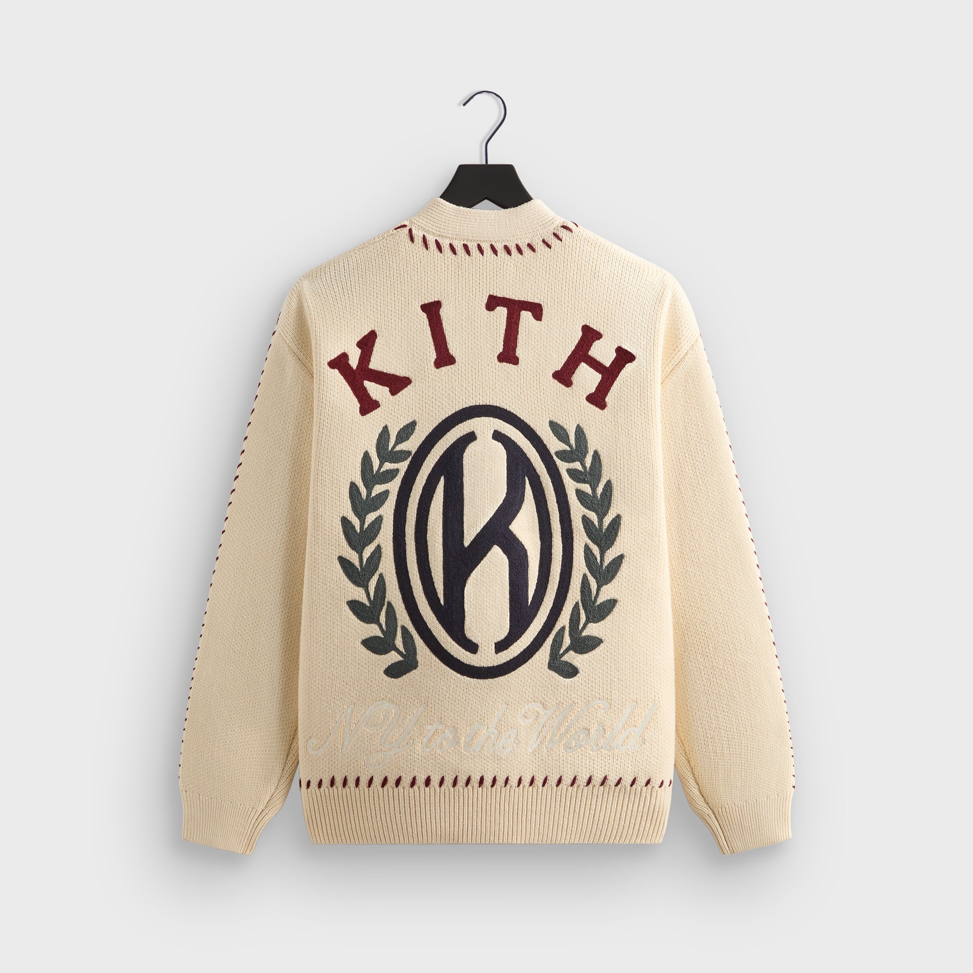 Kith Artisanal Stitch Cypress Cardigan - Sandrift – Kith Europe