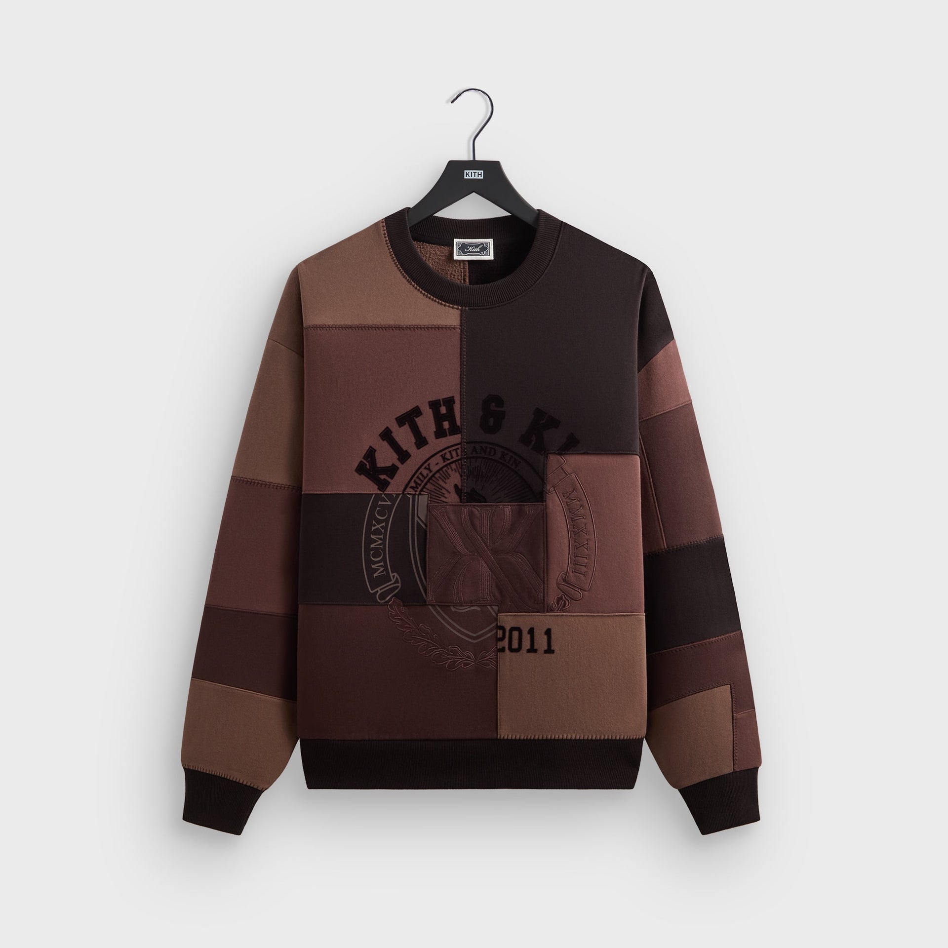 Kith Patchwork Fleece Nelson Crewneck - Studio