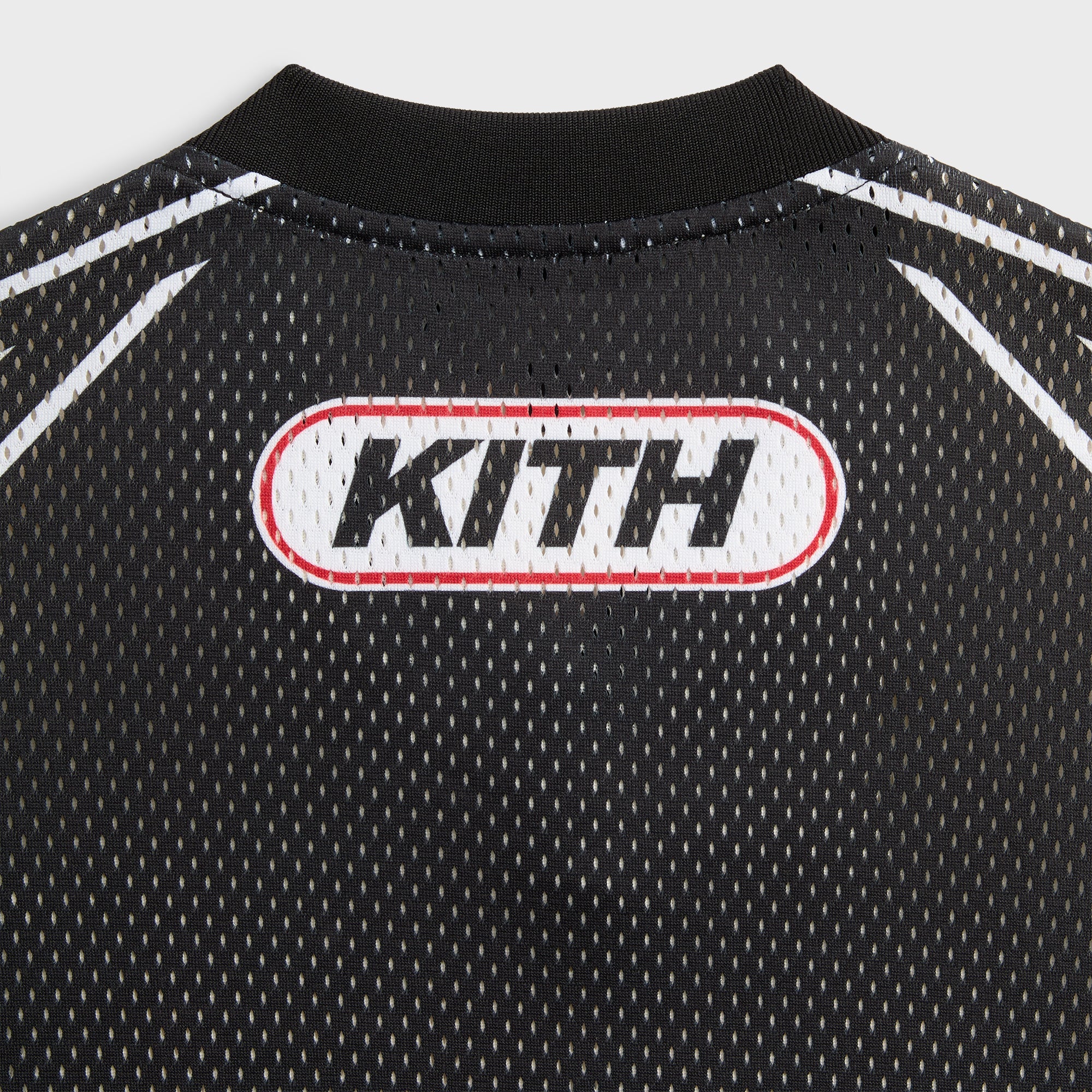 Kith Moto Mesh Long Sleeve Donovan Tee - Black – Kith Europe