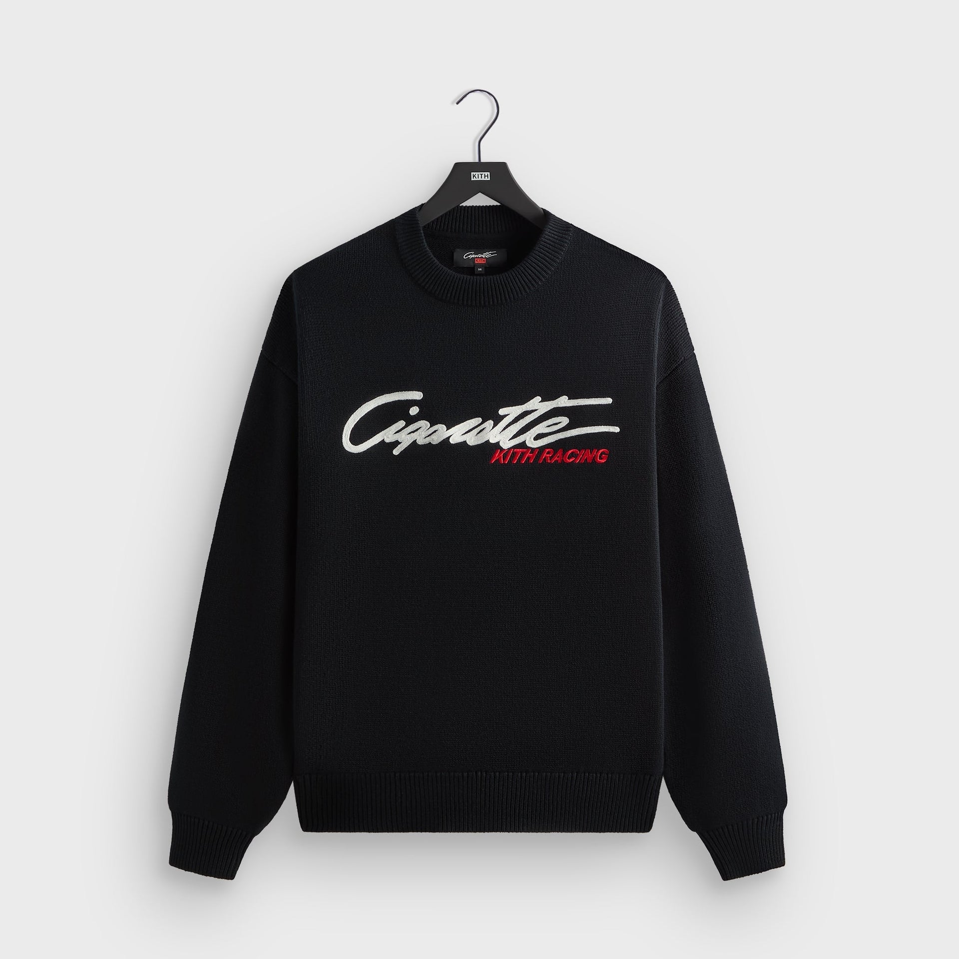 Kith for Cigarette Racing Lewis Crewneck Sweater - Black PH