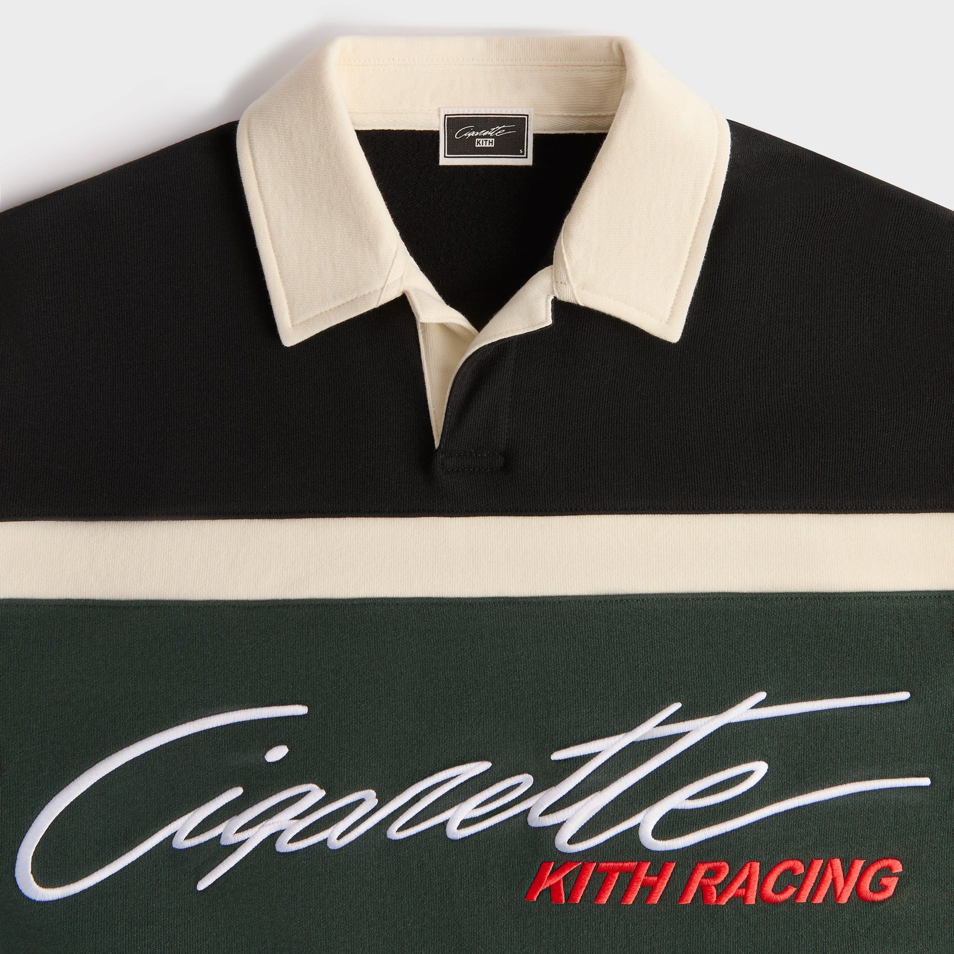 Kith for Cigarette Racing Nelson Rugby - Black PH