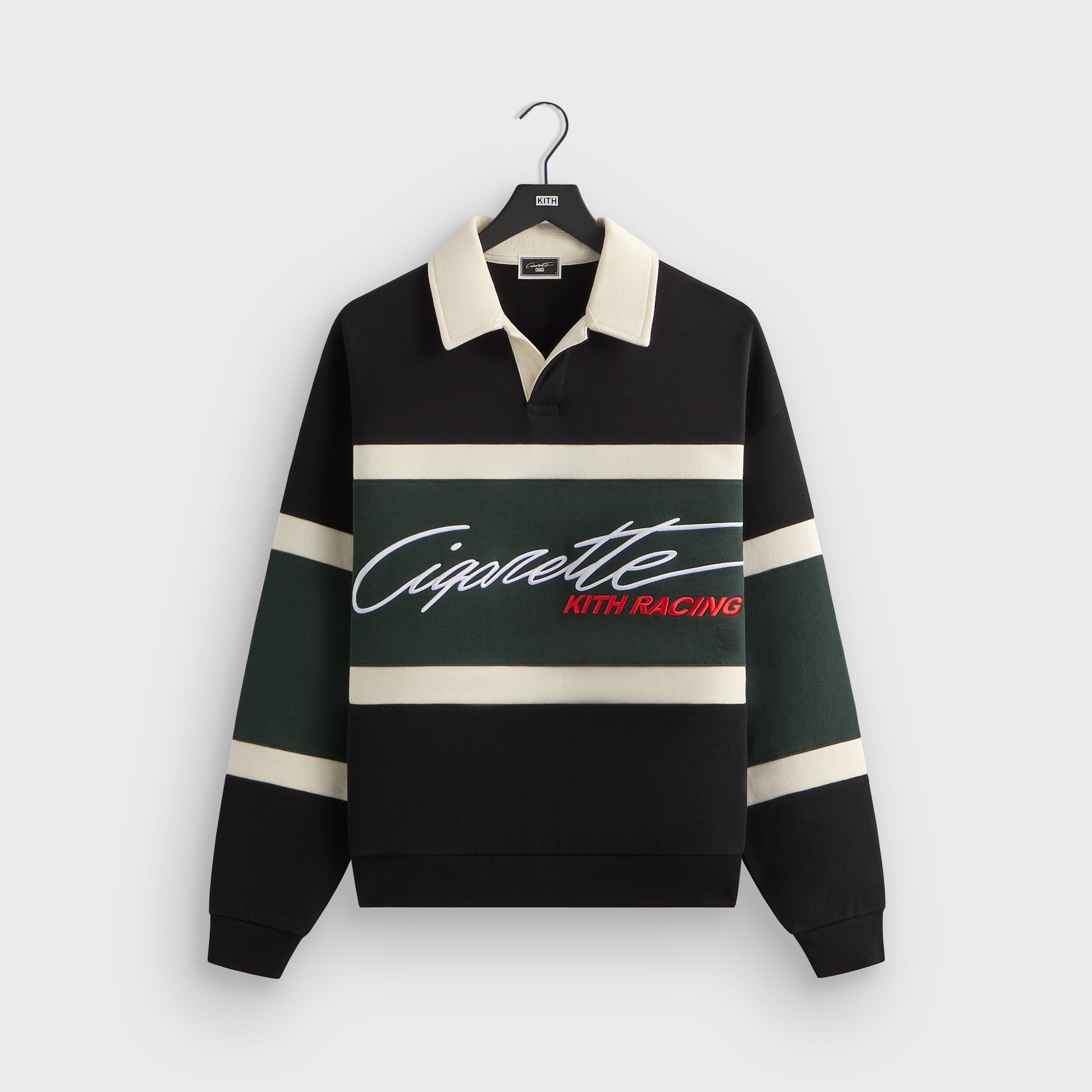 Kith for Cigarette Racing Nelson Rugby - Black PH