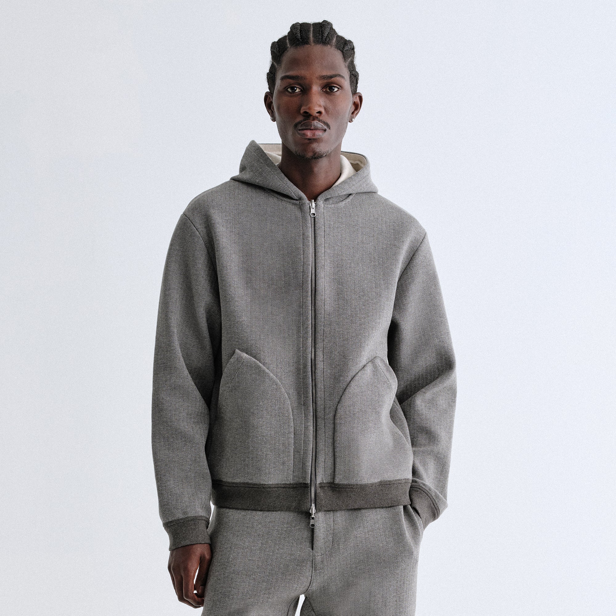 Kith クロップドジップパーカー　最終値下げ KITH ジップパーカー | PICKYOU PRO