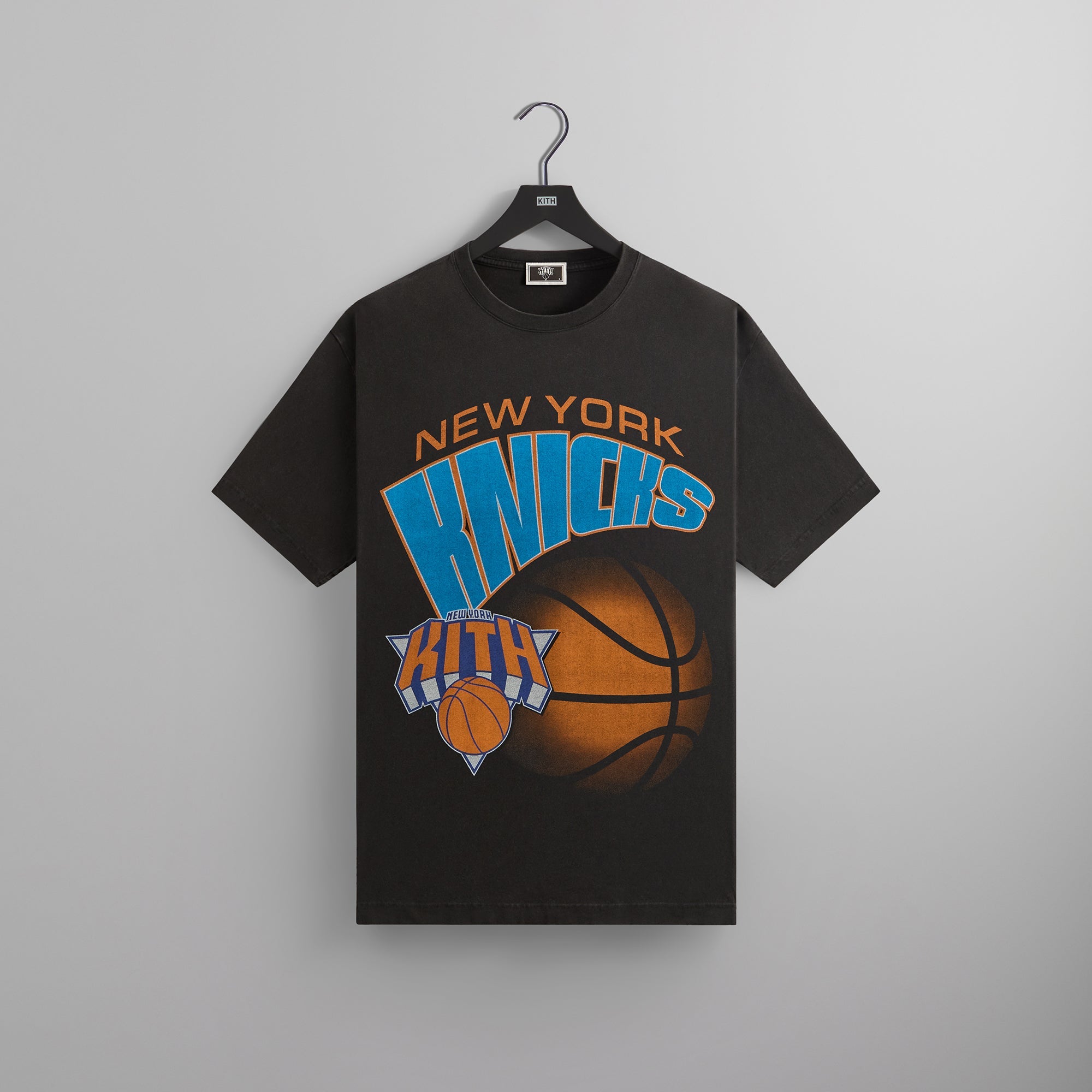 Kith for the New York Knicks Forever Vintage Tee - Black – Kith Europe