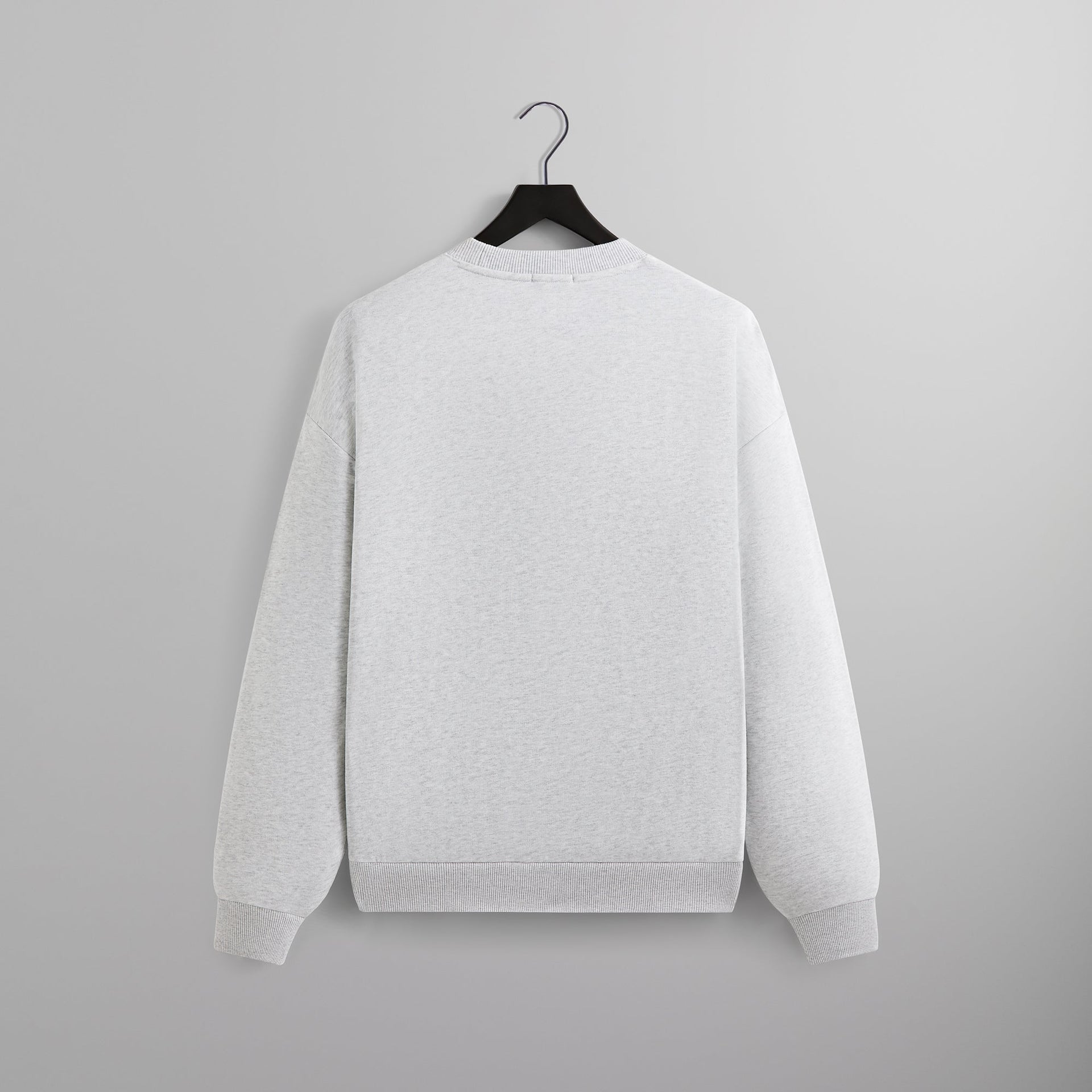 Kith Flight Logo Nelson Crewneck - Light Heather Grey