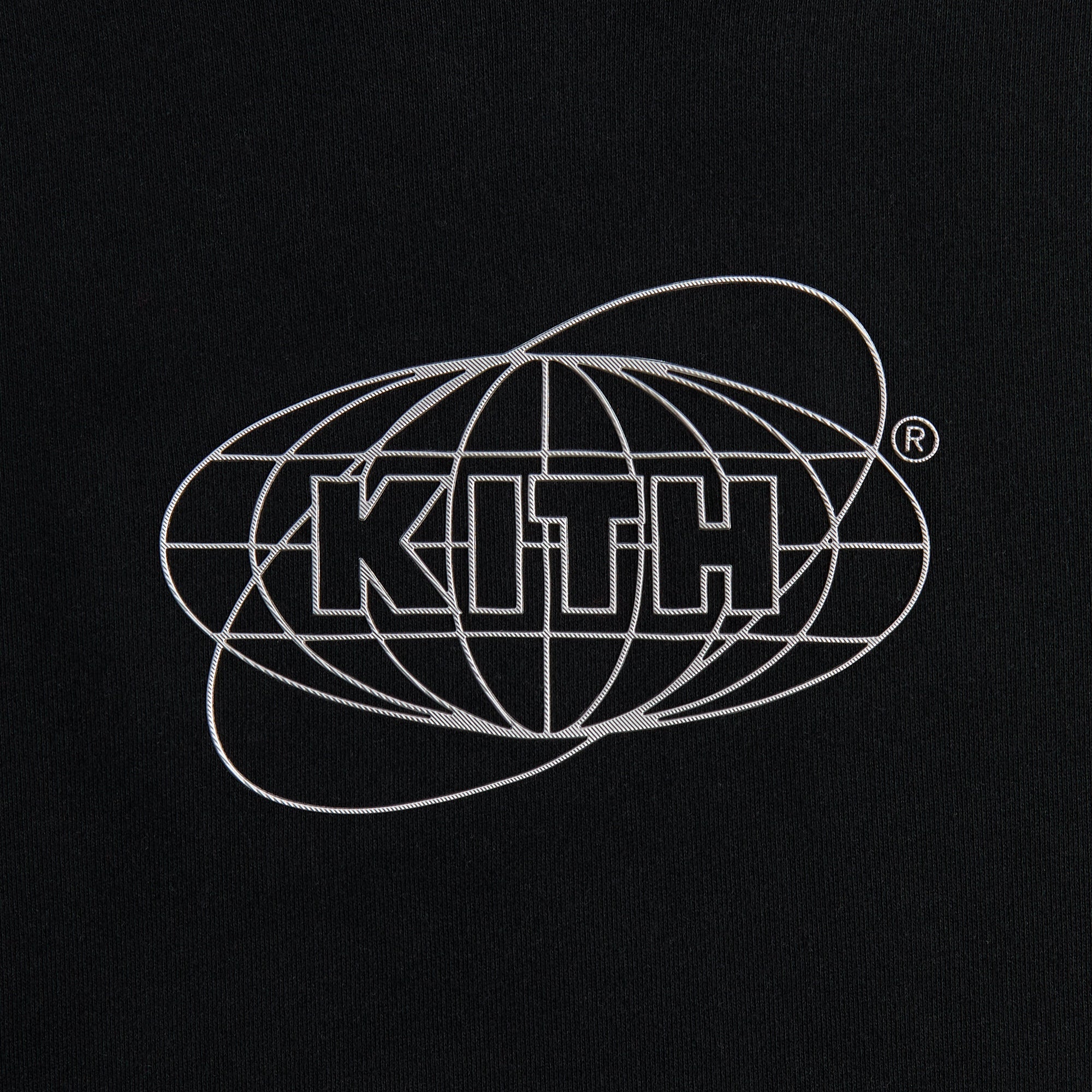 【KITH NYC】Sphere ロゴ コットンフリース パーカー フーディ KITH NYC】Sphere ロゴ コットンフリース パーカー フーディ