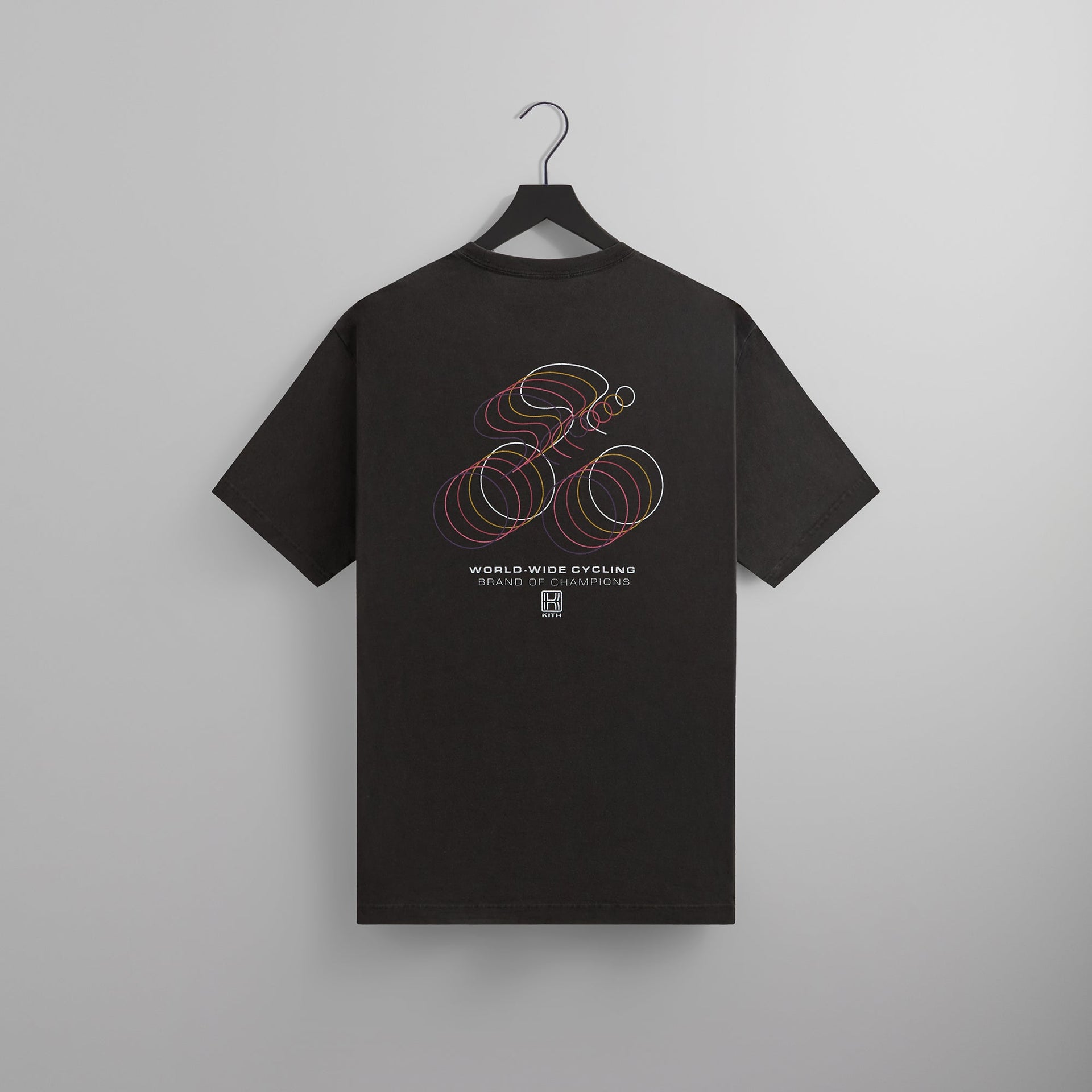 Kith Cycling Palette Vintage Tee -  Black