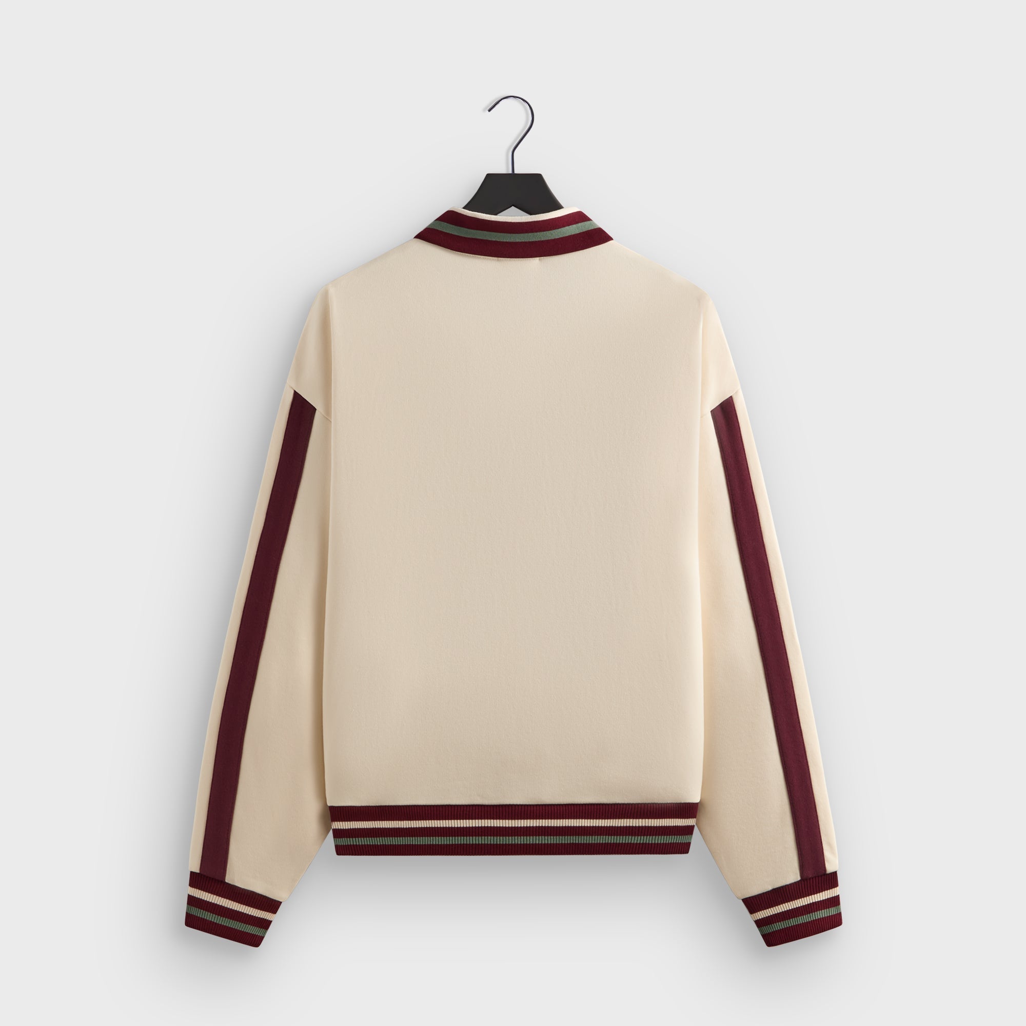 Kith Collegiate Nelson Collared Pullover - Muslin – Kith Europe