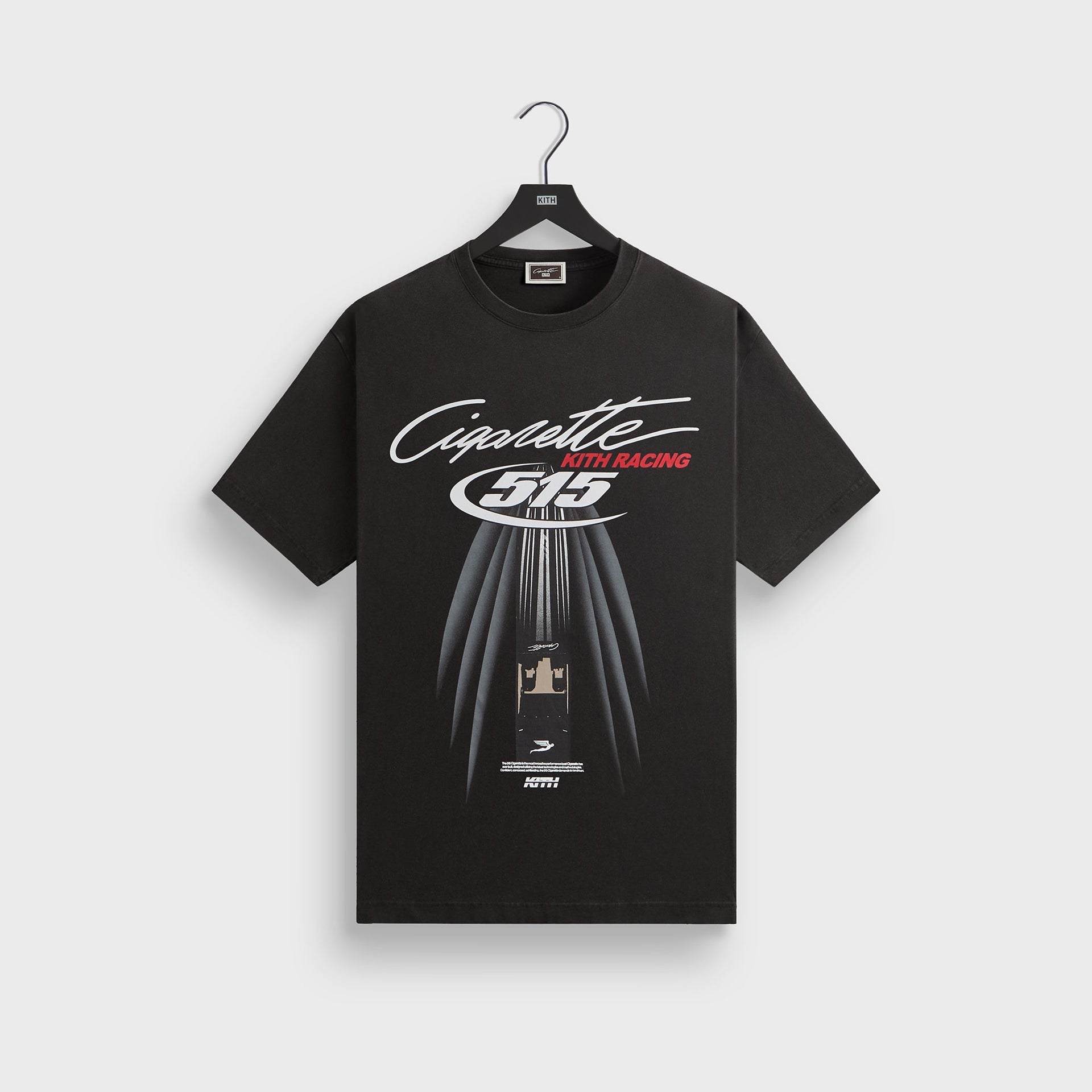 Kith for Cigarette Racing 515 Vintage Tee - Black PH