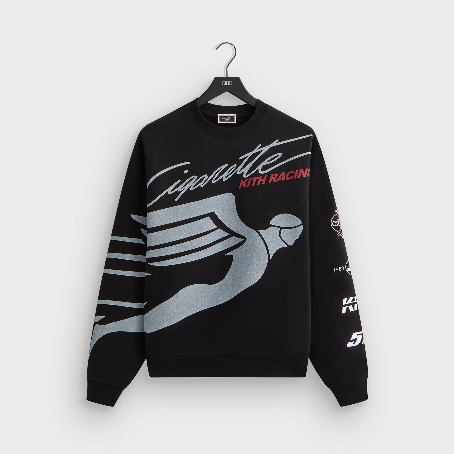 Kith for Cigarette Racing 515 Nelson Crewneck - Black