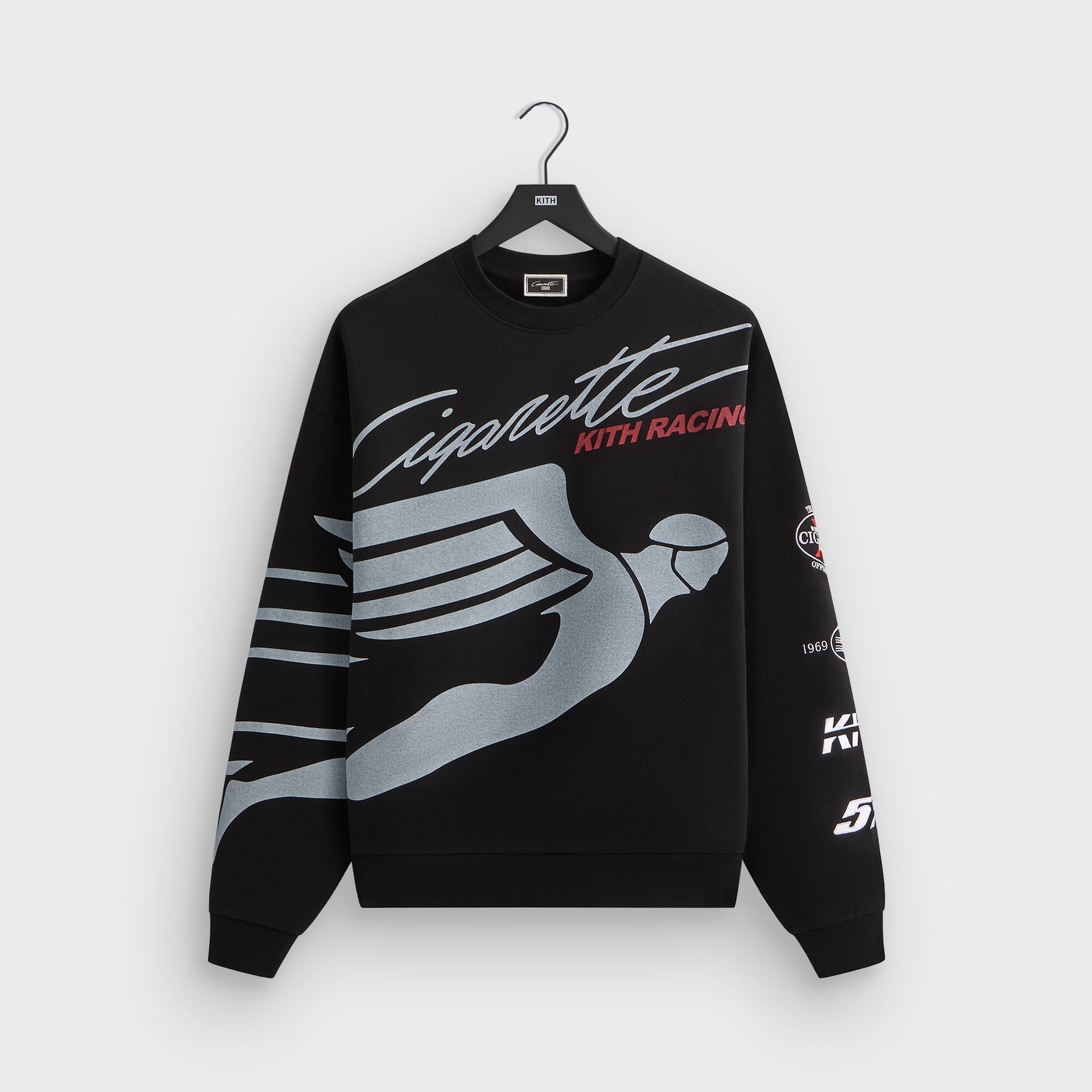 Kith for Cigarette Racing 515 Nelson Crewneck - Black PH
