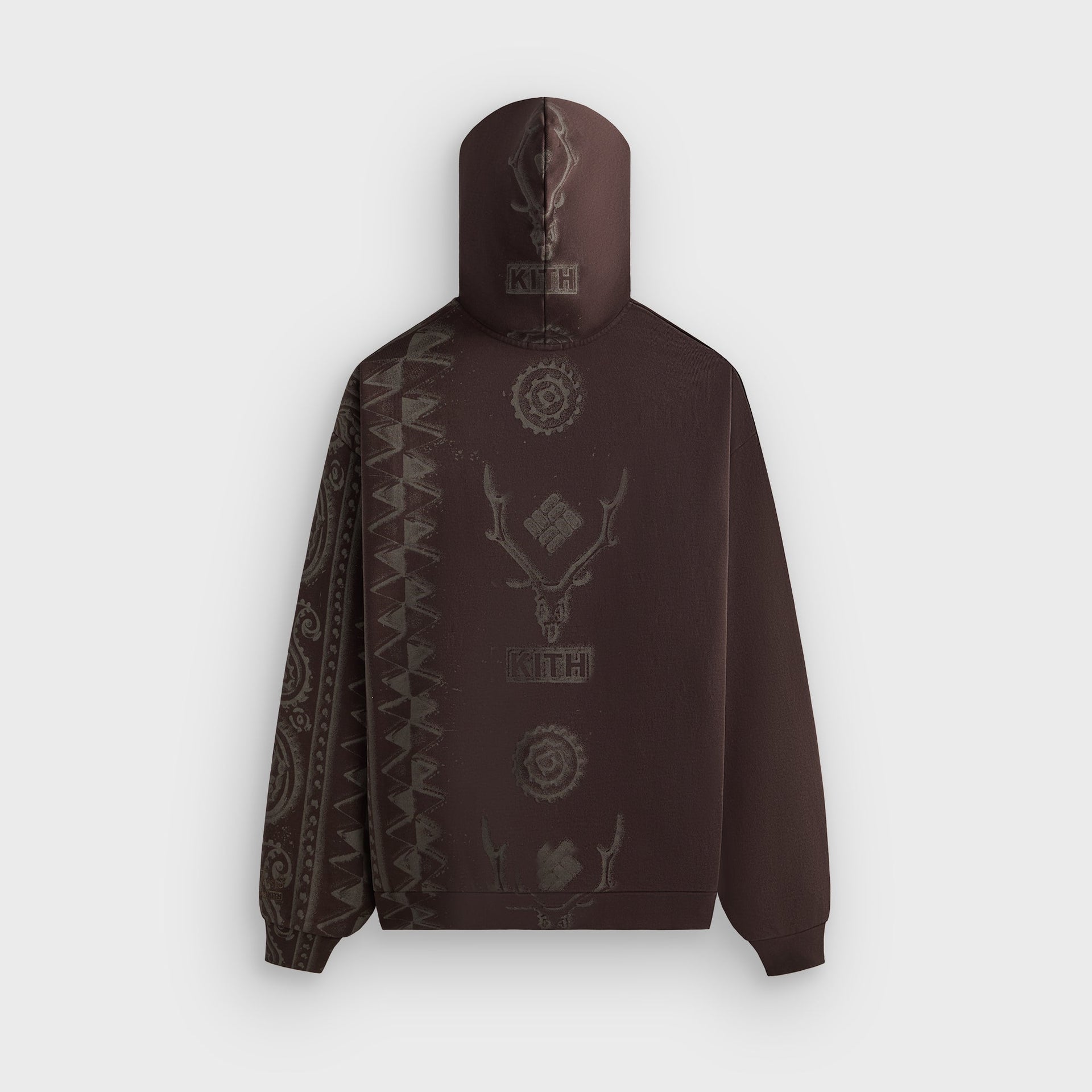 Kith & South2 West8 for Columbia Paisley Nelson Hoodie - Kindling