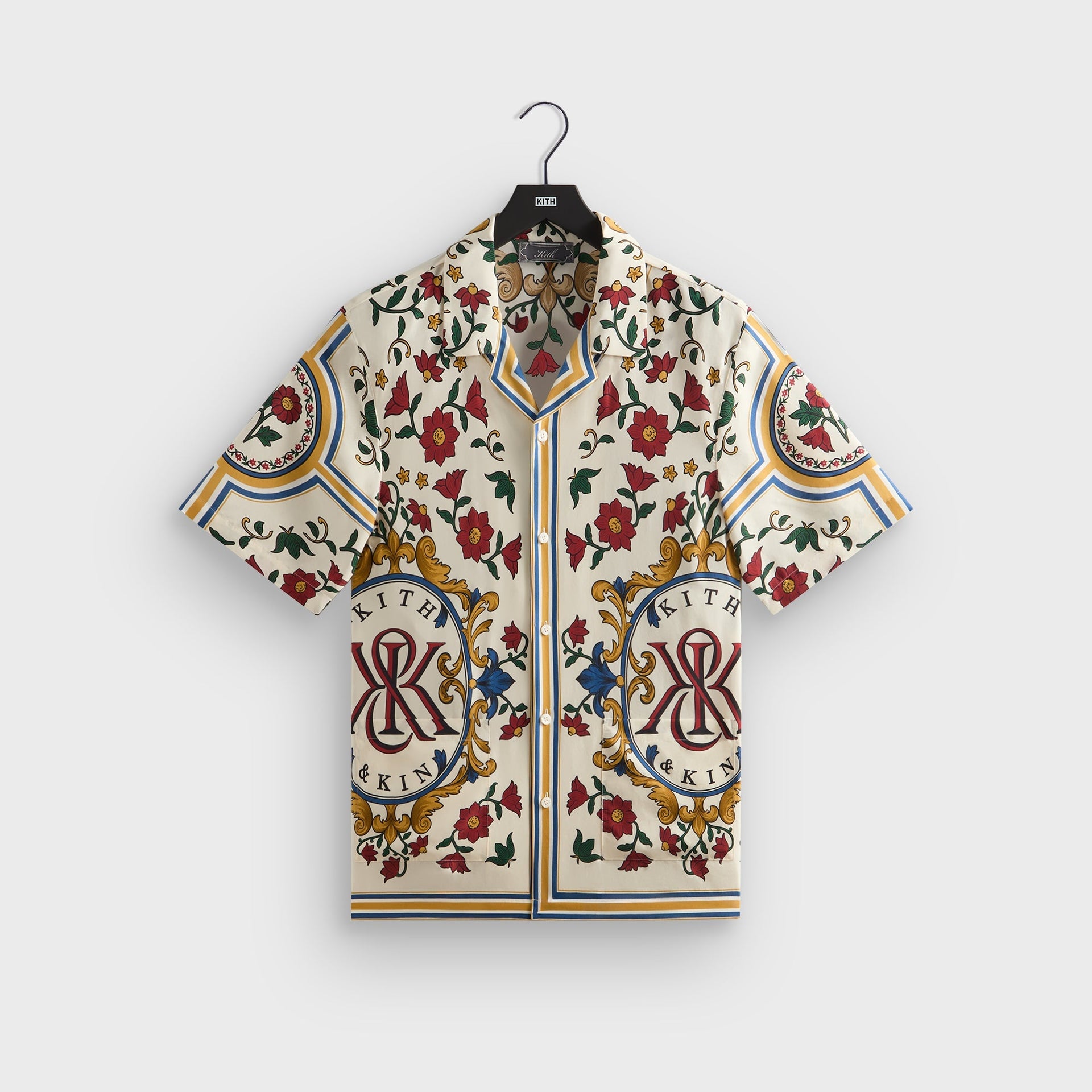 Kith Silk Thompson Camp Collar Shirt - Sandrift PH