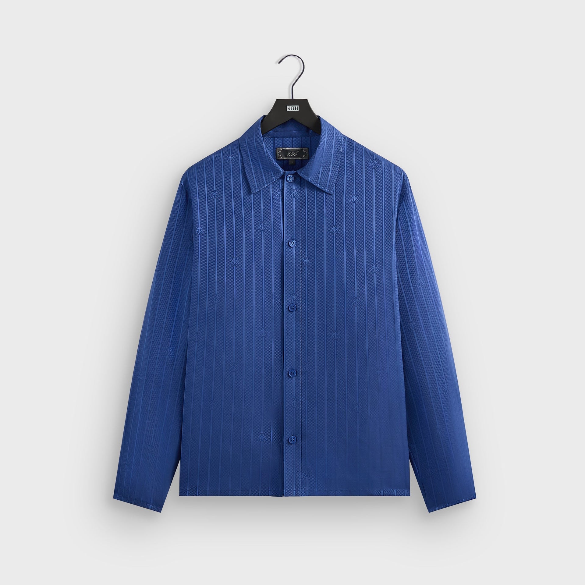 Kith Crest Logo Boxy Collared Overshirt - Bow PH