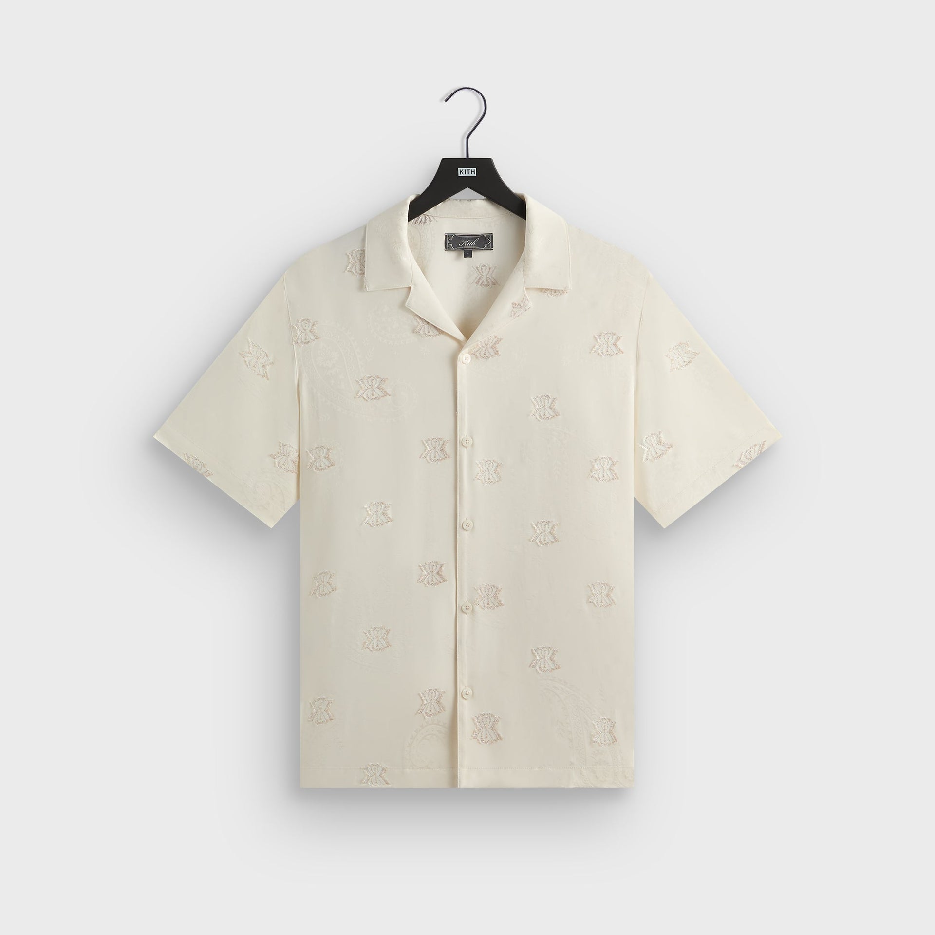 Kith Short Sleeve Thompson Camp Collar Shirt - Sandrift PH