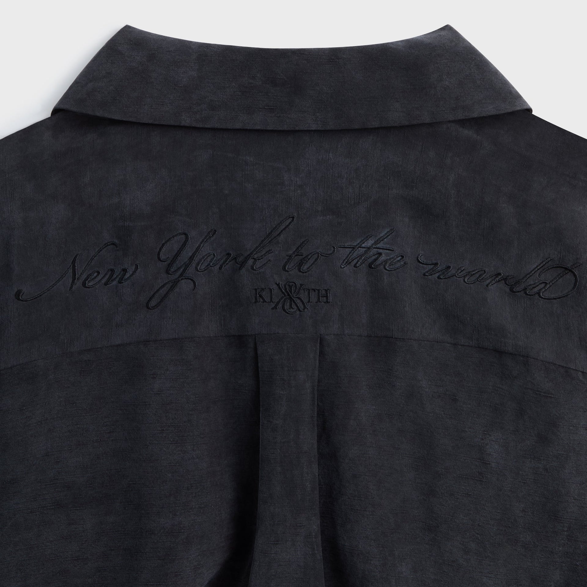 Kith Adonis Camp Collar Shirt - Black PH