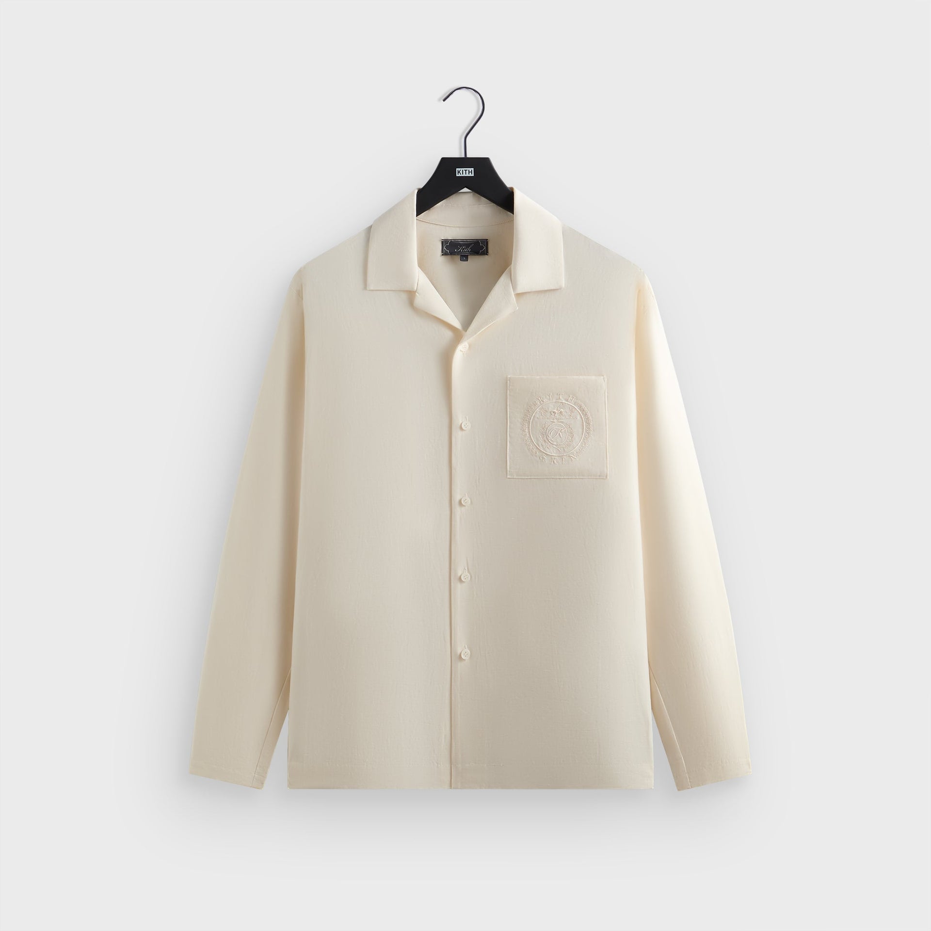 Kith Adonis Camp Collar Shirt - Sandrift PH