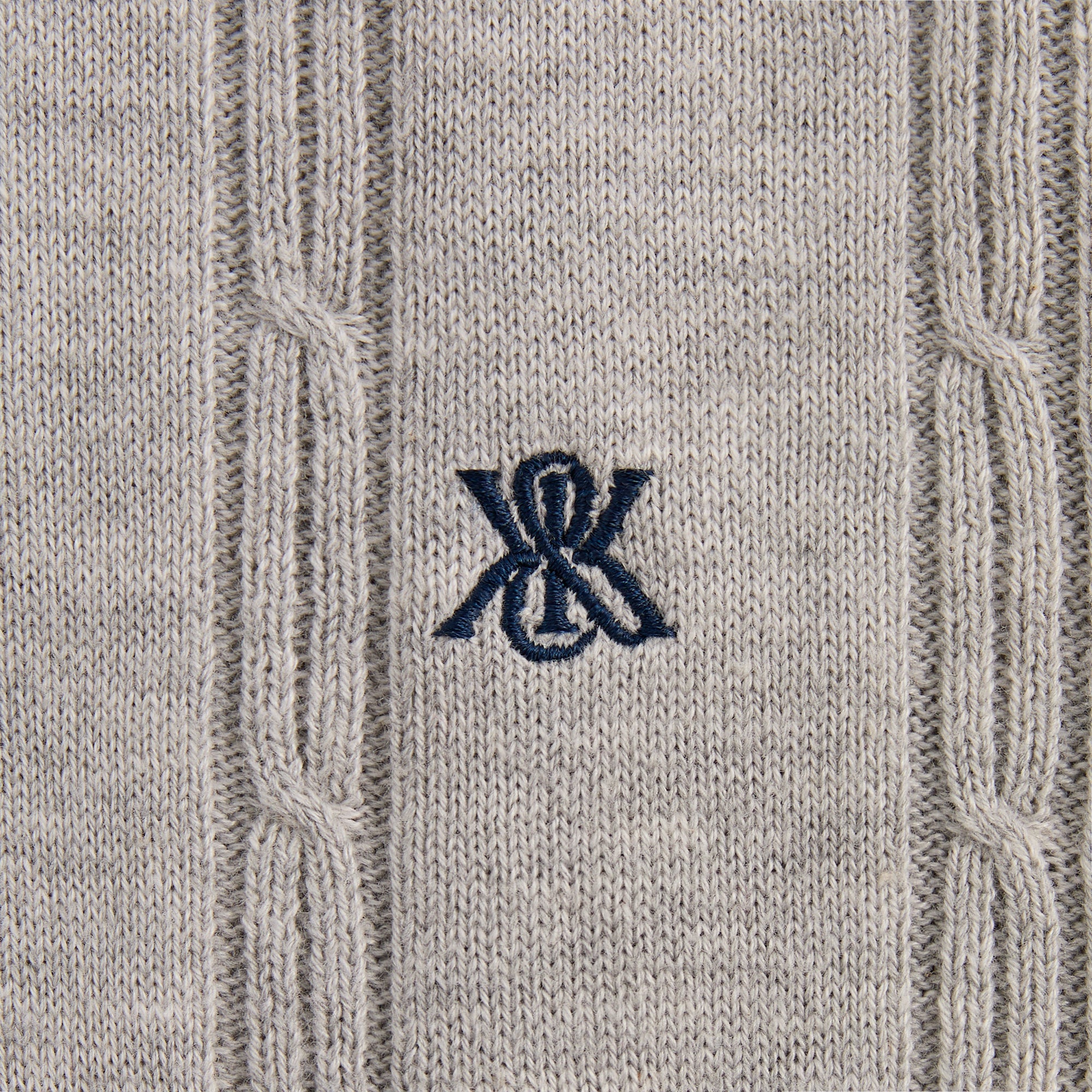 Kith Tilden Polo - Light Heather Grey – Kith Europe