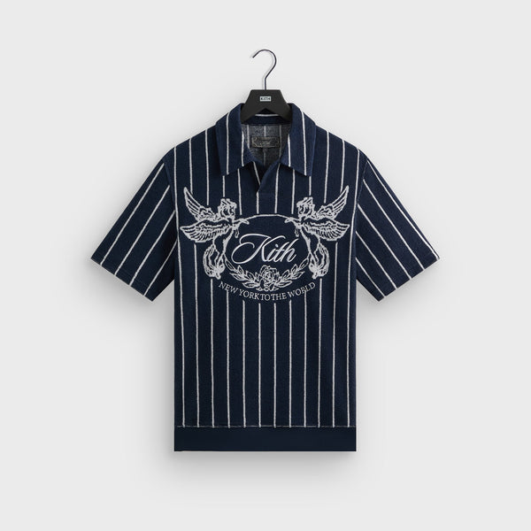 KITH Graham Polo 新品 Kith Crystal Washed Graham Polo Chalk Men's - SS22 - US