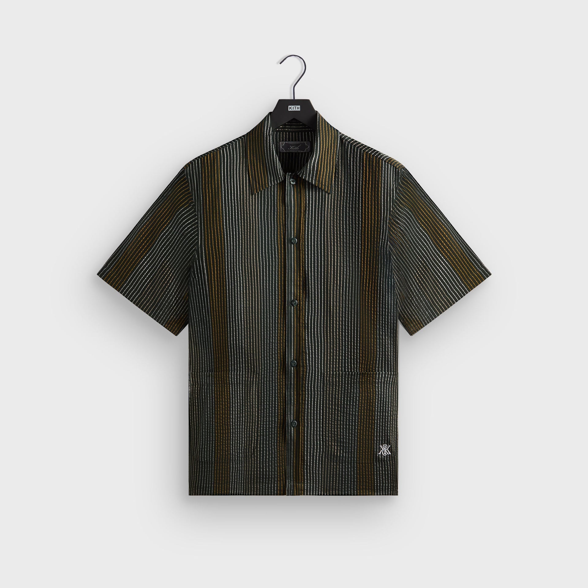 Kith Seersucker Boxy Collared Overshirt - Stadium PH