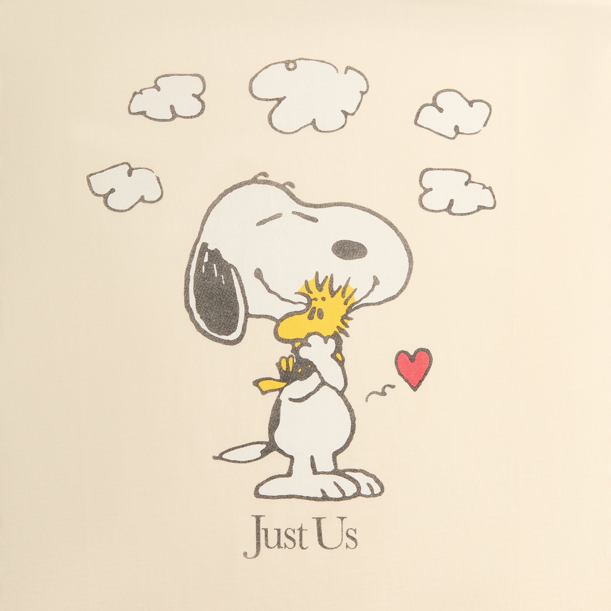 Kith for Peanuts Snoopy Just Us Tee - Sandrift – Kith Europe
