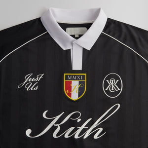 Kith Shadow Stripe Marcel Soccer Top - Black PH