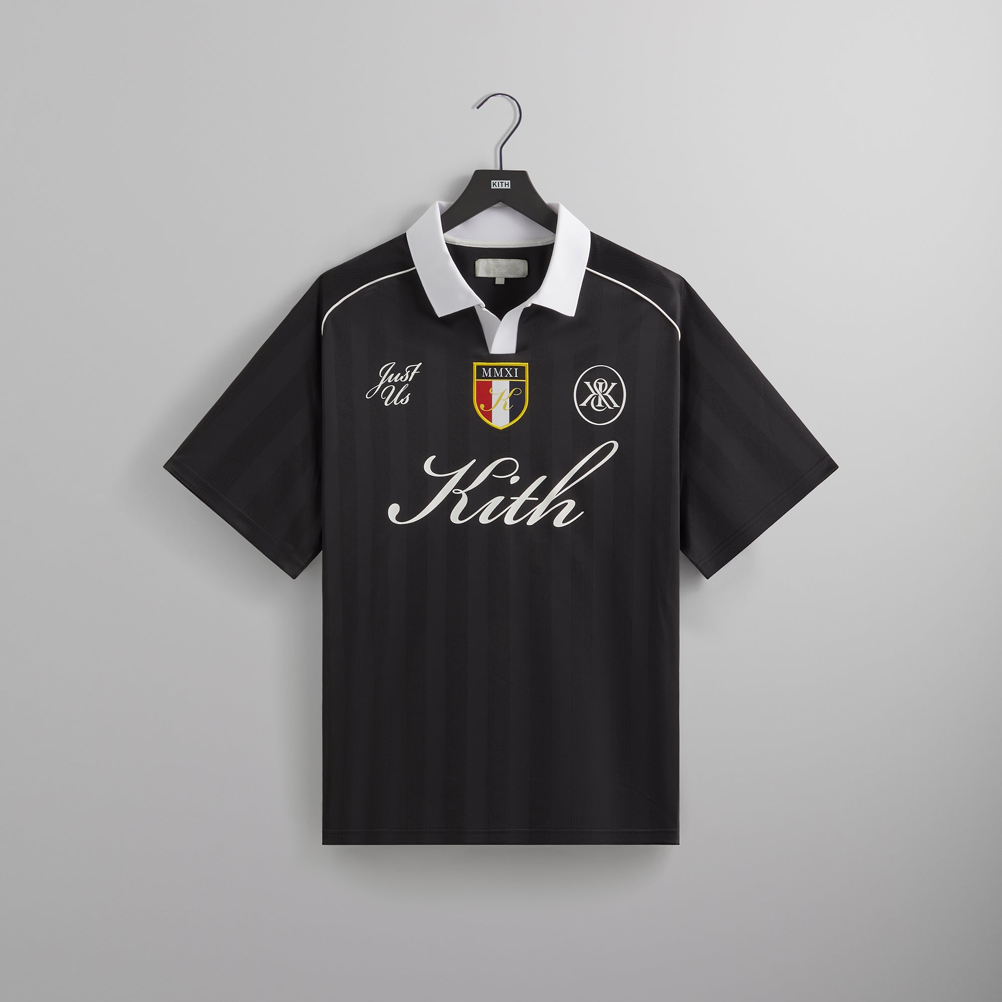 Kith Shadow Stripe Marcel Soccer Top Black Kith Europe