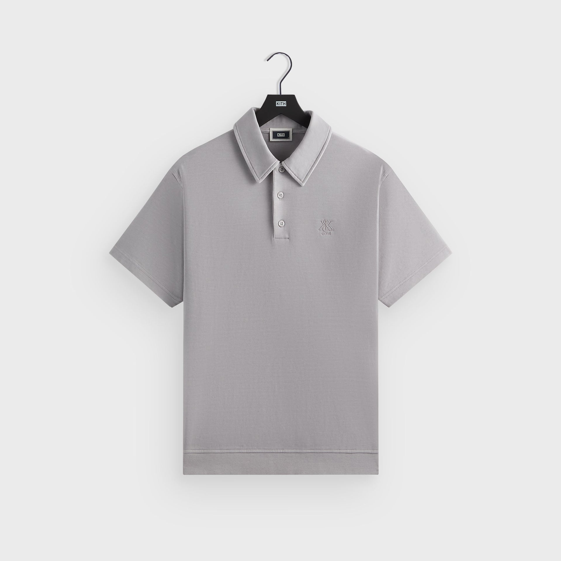 Kith Crystal Wash Interlock Graham Polo - Float PH