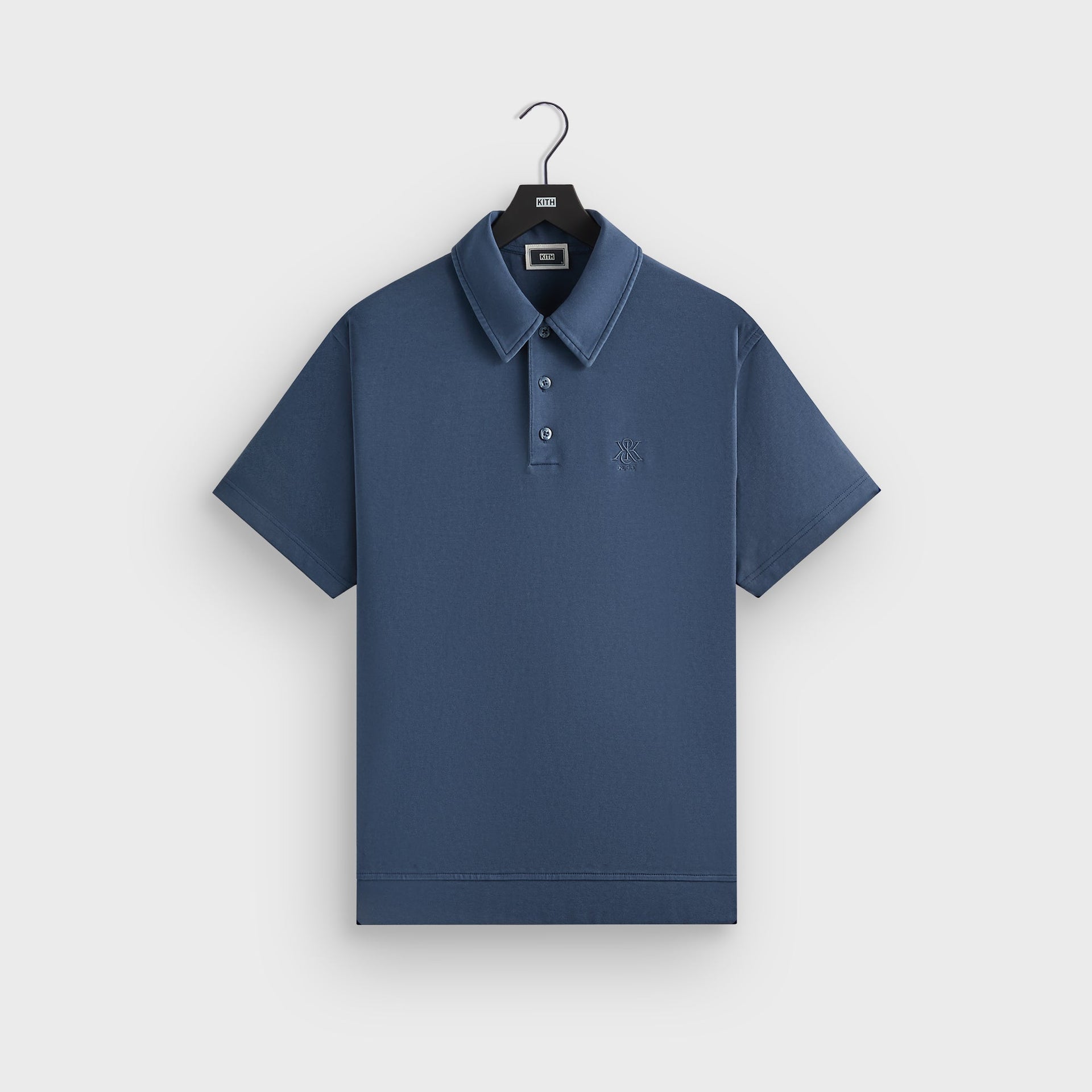 Kith Crystal Wash Interlock Graham Polo - Mystery PH