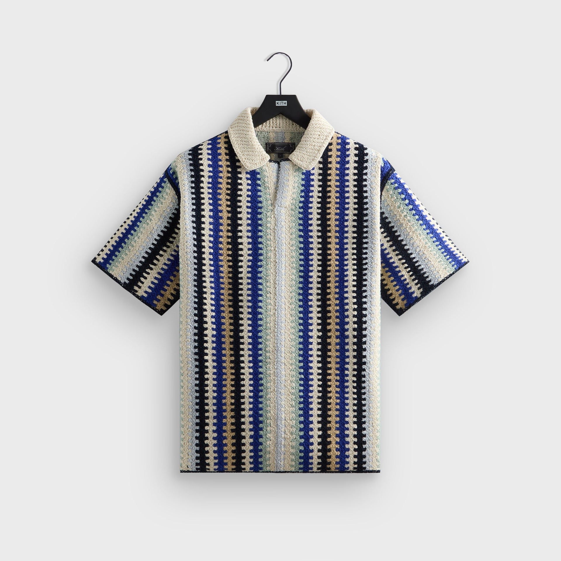 Kith Short Sleeve Keyon Crochet Pullover - Multi PH