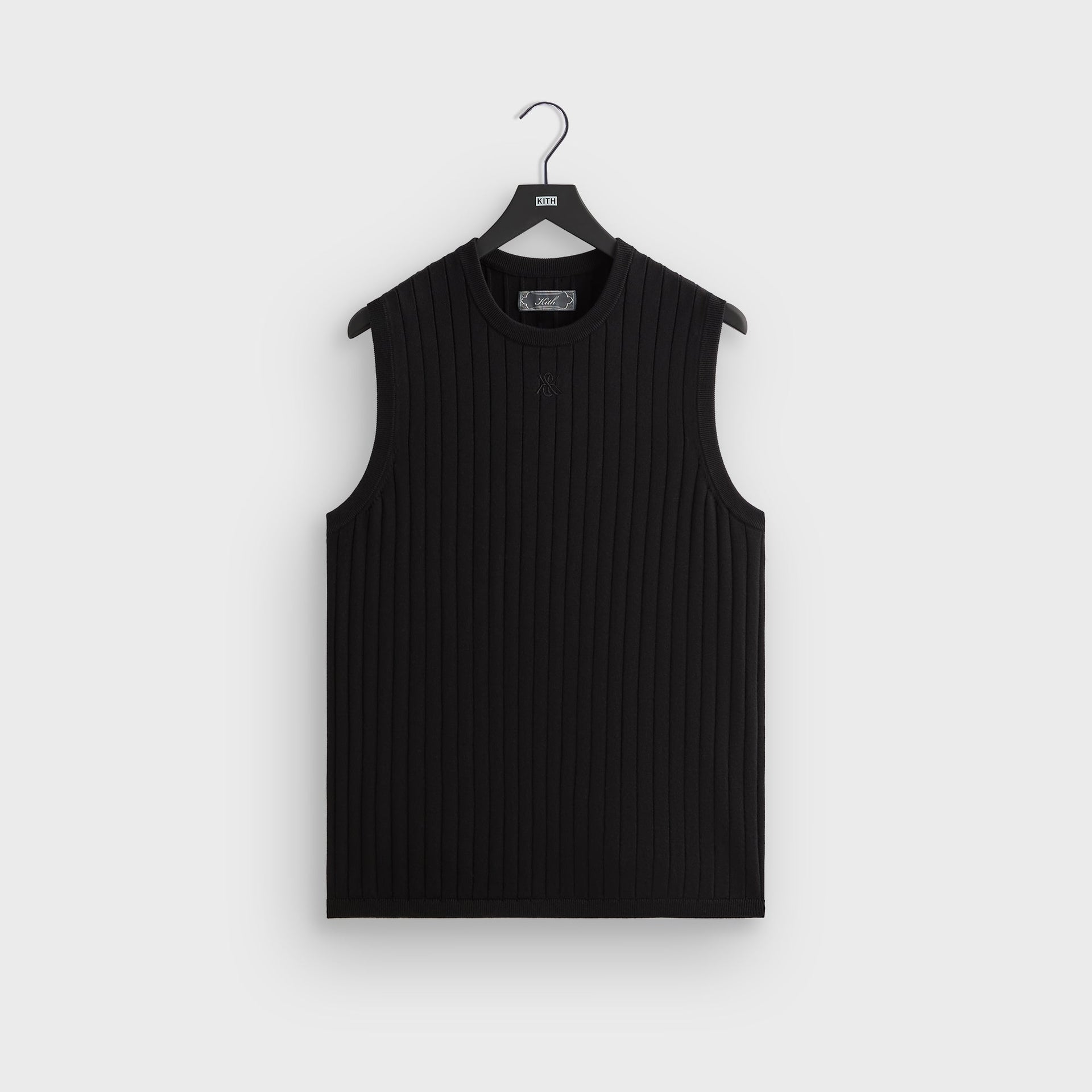 Kith Rhys Knit Stripe Vest - Black PH