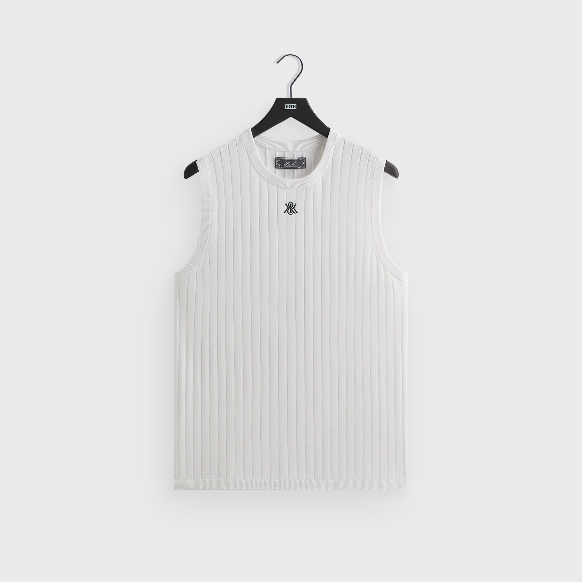 Kith Rhys Knit Stripe Vest - White PH