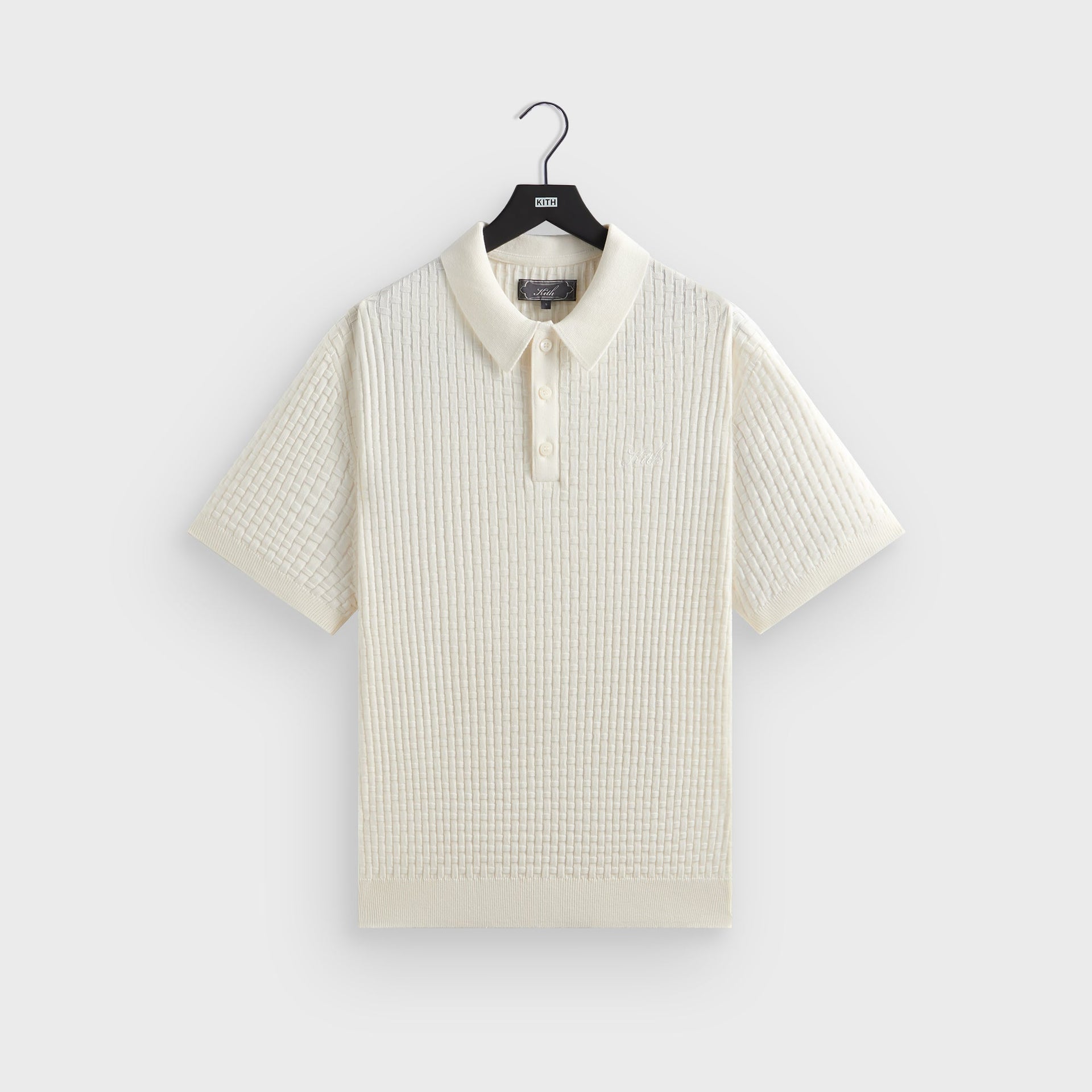 Kith Basketweave Tilden Polo - Sandrift PH