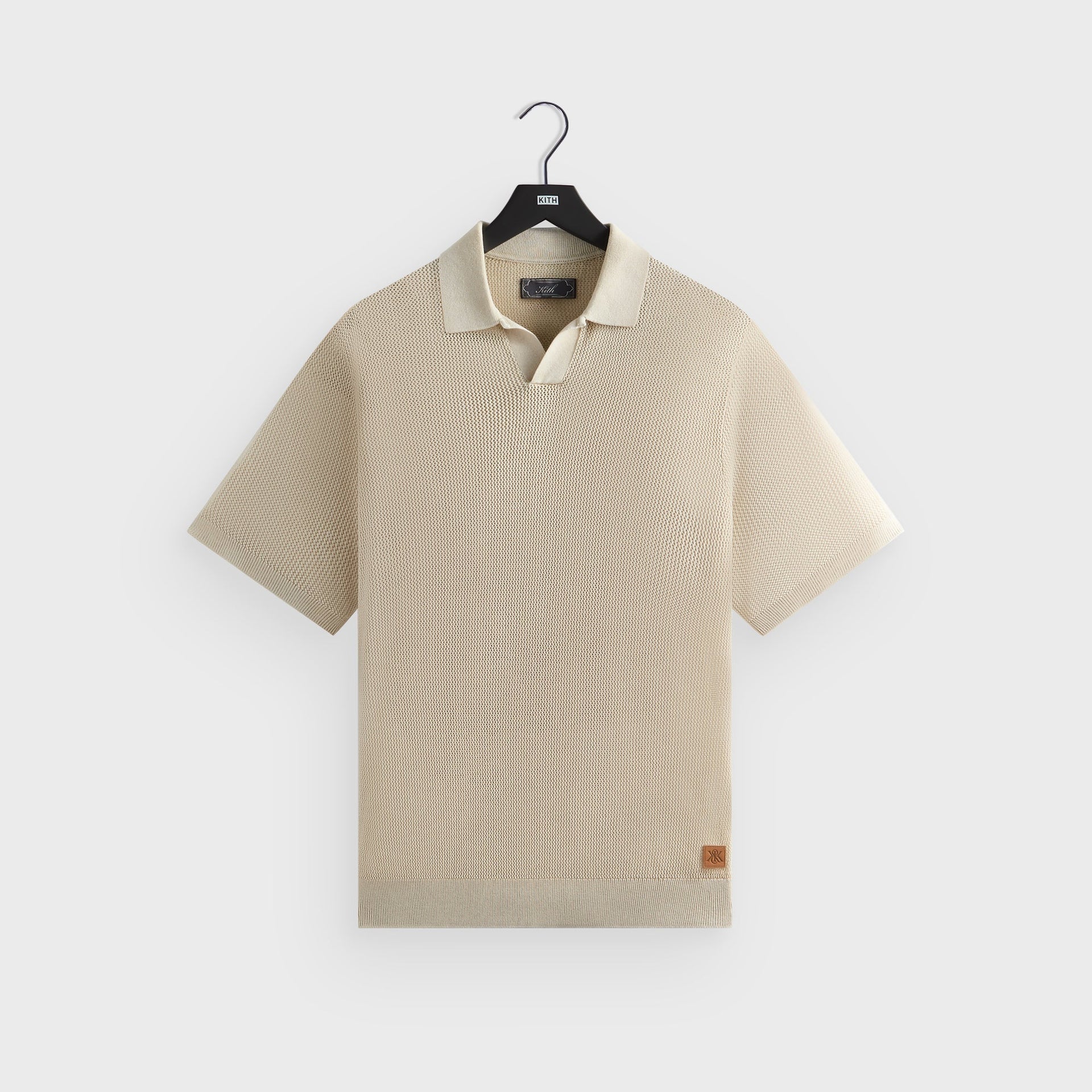 Kith Open Knit Drew Polo - Veil PH