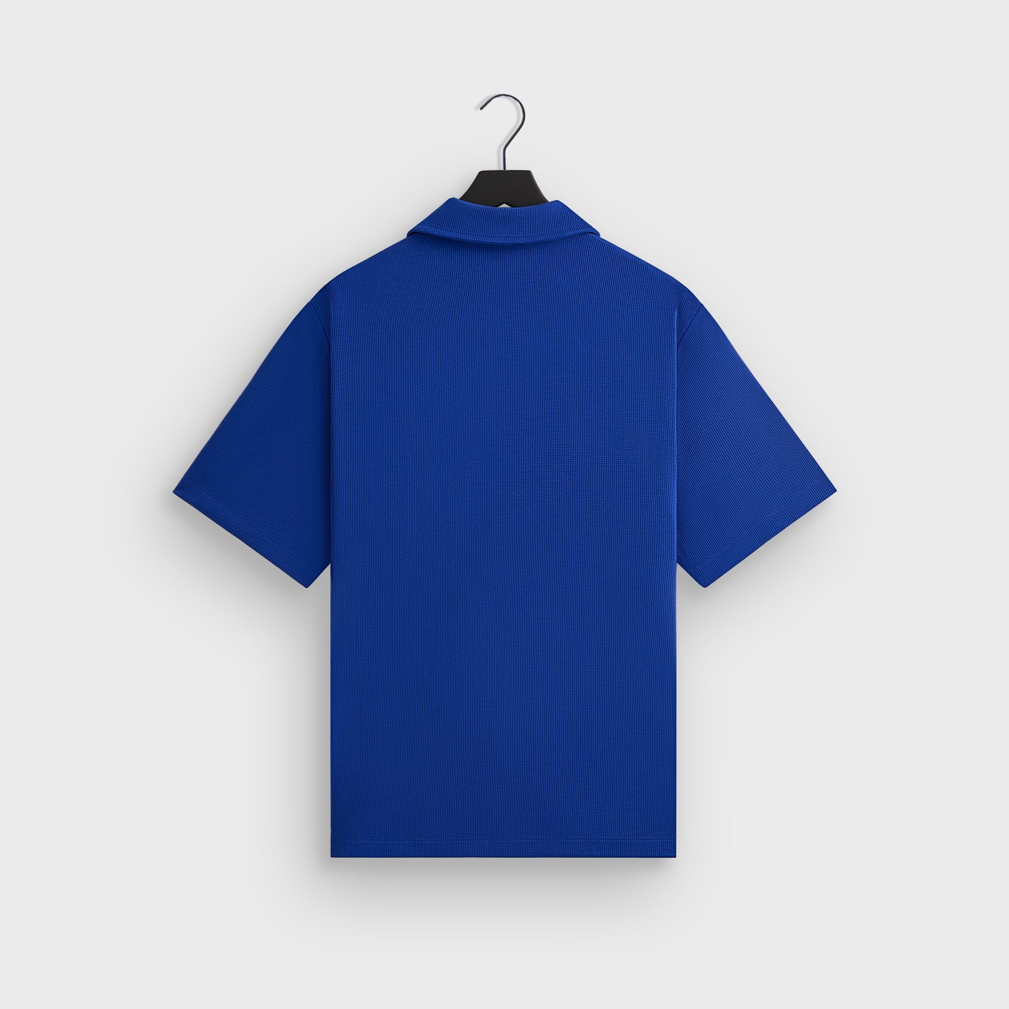 Kith Micro Waffle Drew Polo White Men's - SS23 - US