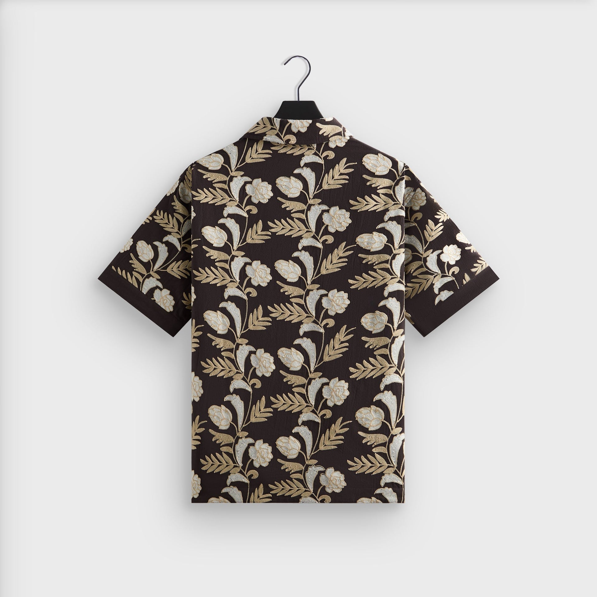 Kith Embroidered Floral Woodpoint Shirt - Kindling PH