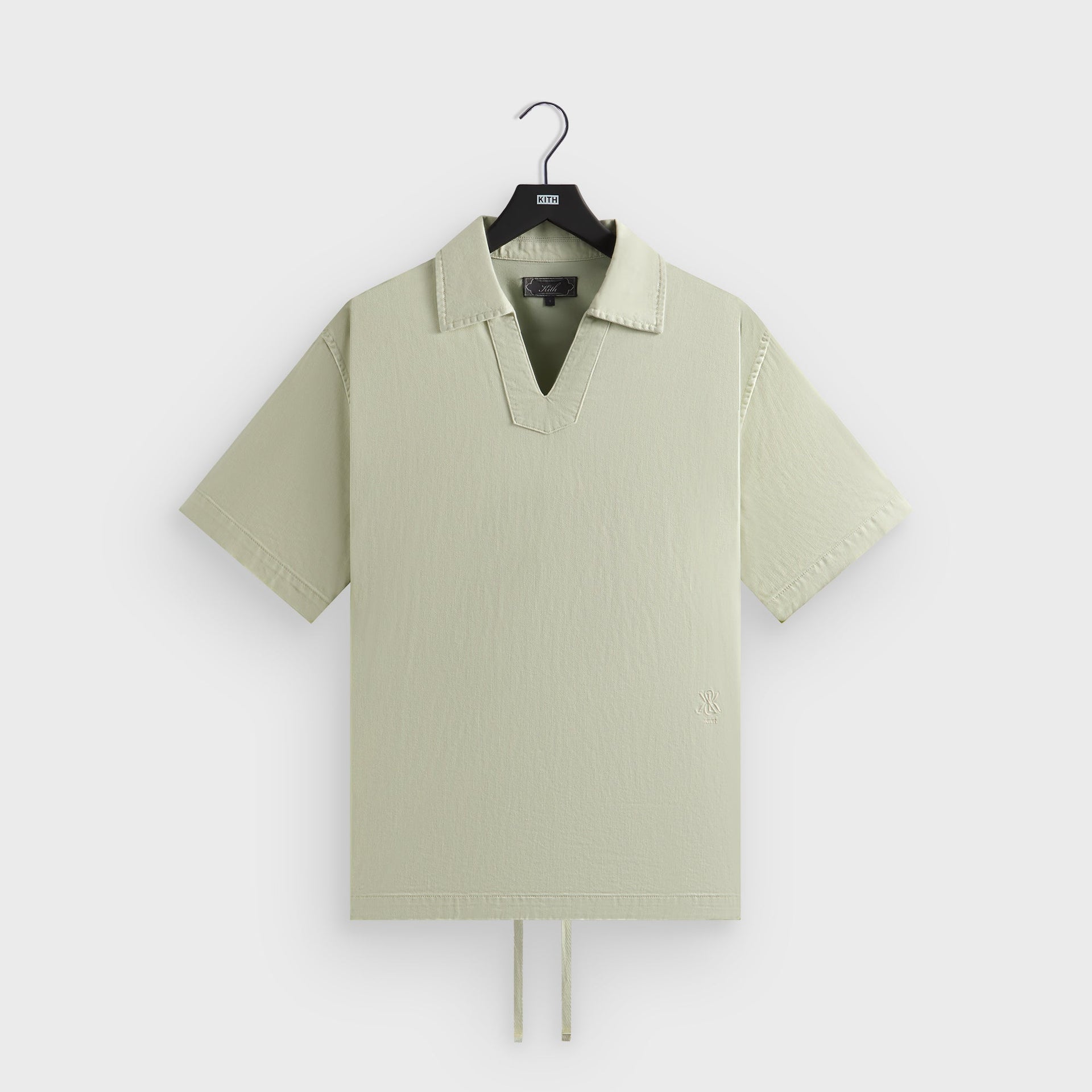 Kith Washed Denim Short Sleeve Glen Pullover - Serendipity PH