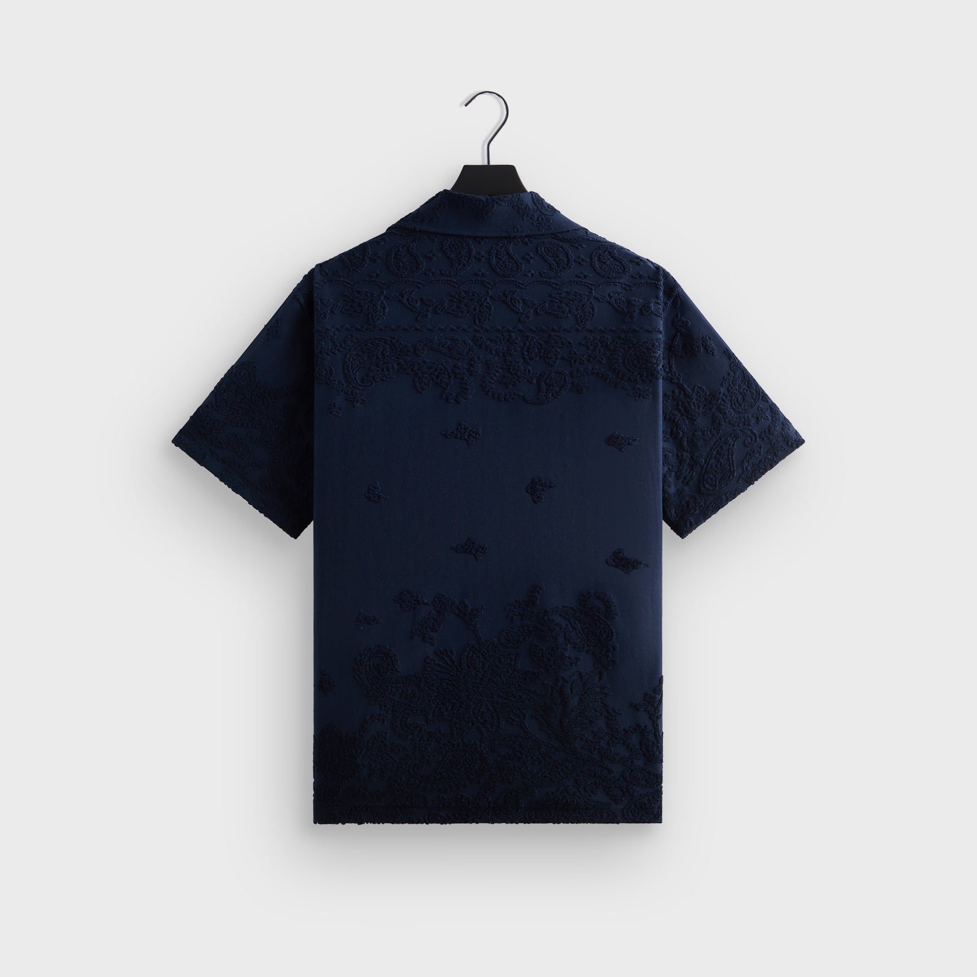 Kith Bandana Micro Terry Thompson Camp Collar Shirt - Nocturnal PH