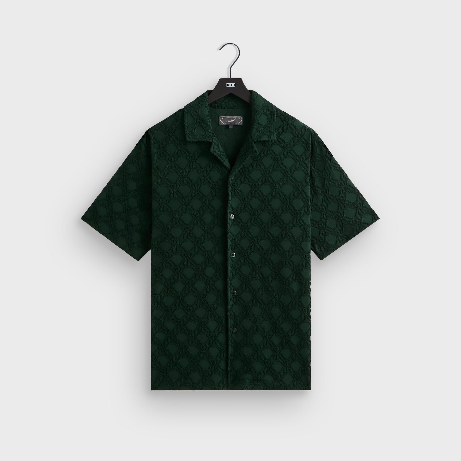 Kith Monogram Terry Thompson Camp Collar Shirt - Stadium PH