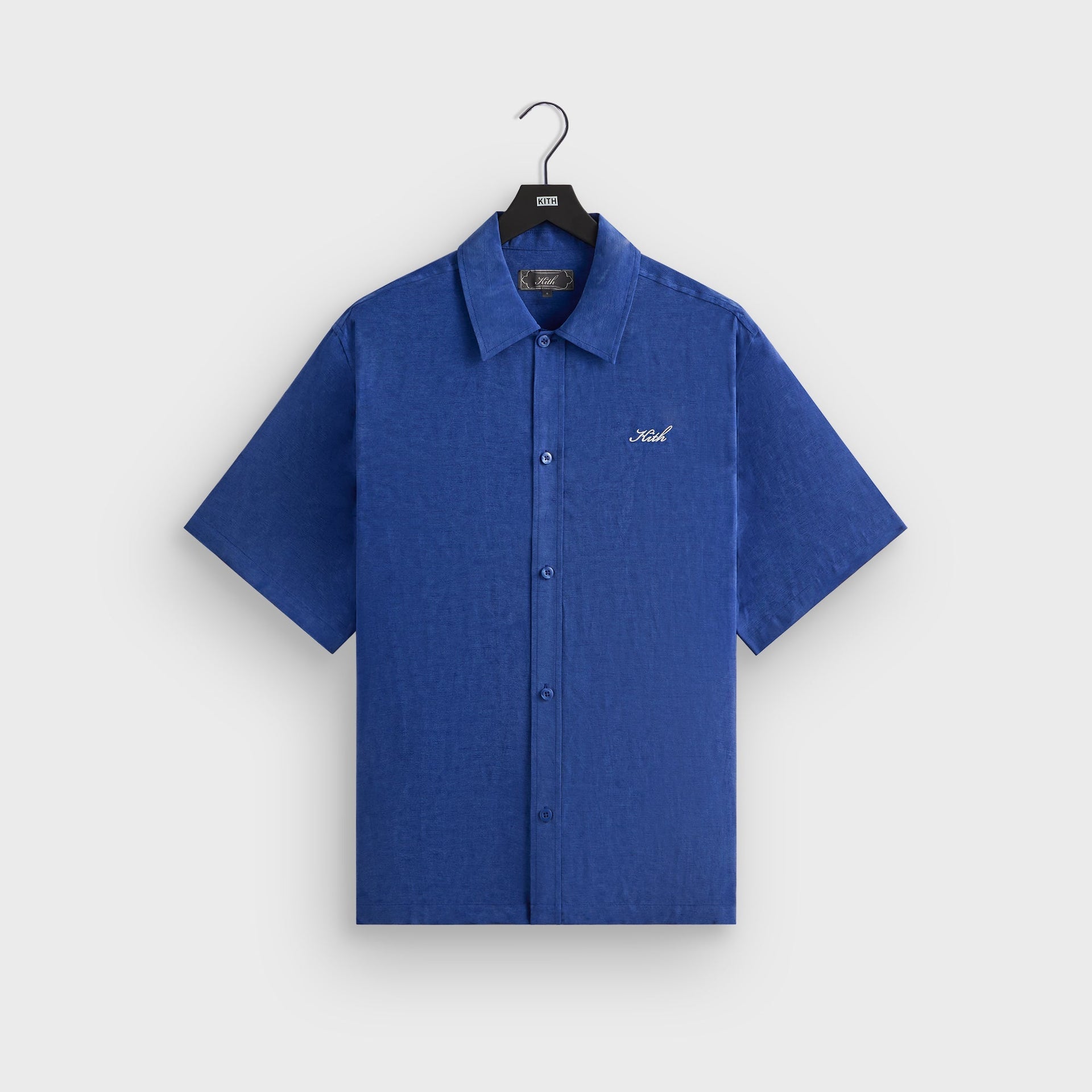 Kith Cupro Linen Short Sleeve Boxy Collared Overshirt - Current PH
