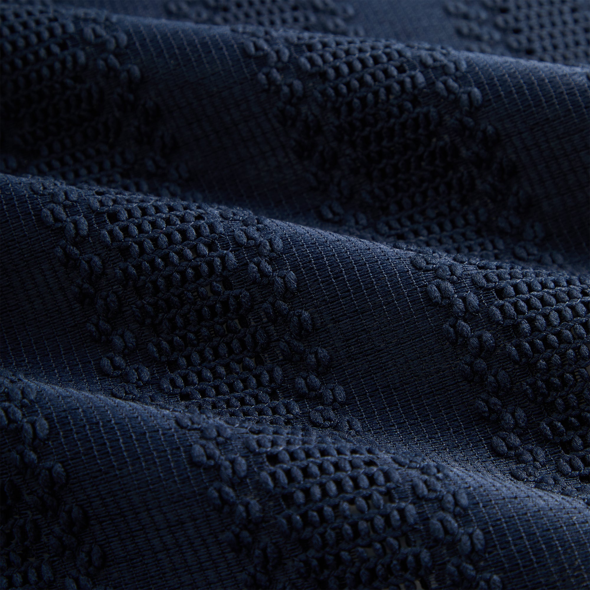 Kith Leon Short Sleeve Lace Combo Jersey - Nocturnal – Kith Europe