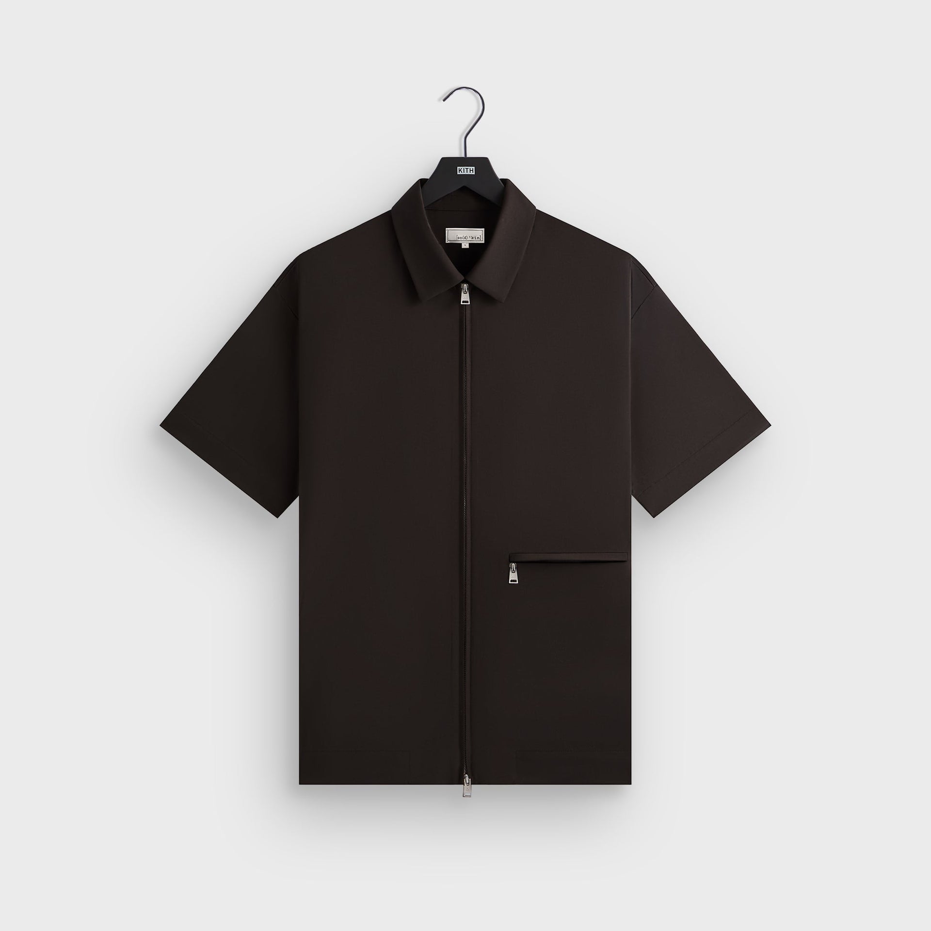 &Kin Tropical Wool Davenport Shirt - Kindling PH
