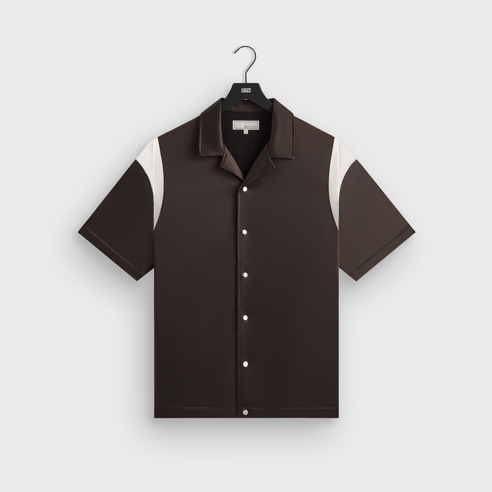 &Kin Washed Satin Landon Souvenir Shirt - Kindling PH