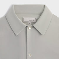 &Kin Silk Habotai Beckham Buttondown - Palais